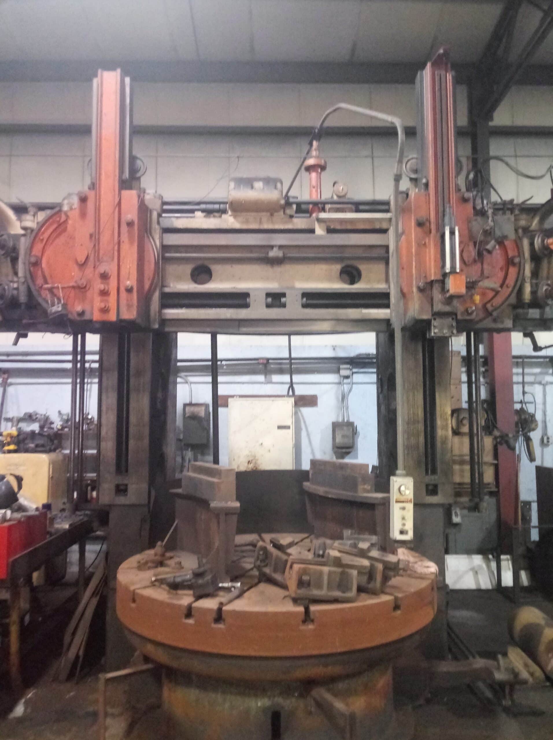 72” King VTL , Vertical Turret Lathe 60" H Under The Rail - Image 2