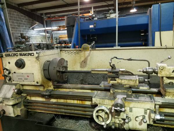 LeBlond Regal 19"x54" Engine Lathe, 1984- Tooling Included
