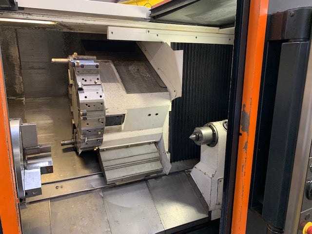 Mazak Quick Turn Nexus QTN 450 II / 1000U CNC Lathe, 2013 - Equipped with 3 Jaw Scroll rear chuck - Image 5