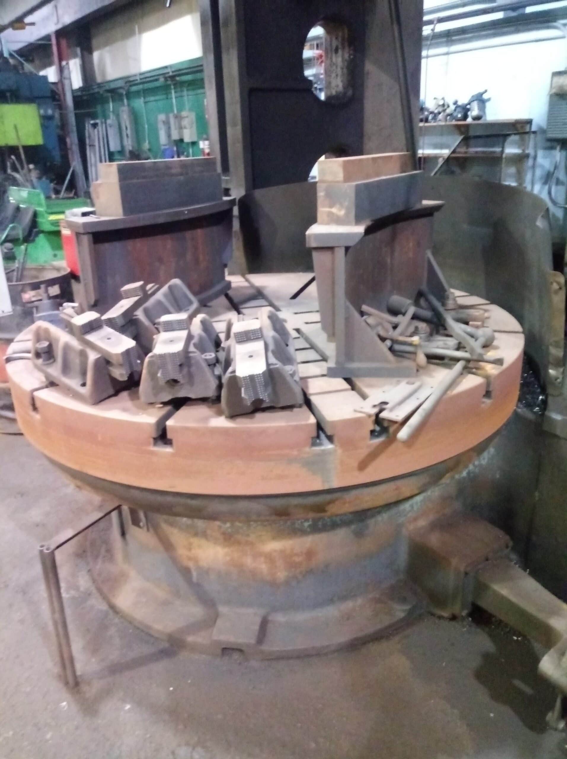 72” King VTL , Vertical Turret Lathe 60" H Under The Rail - Image 9
