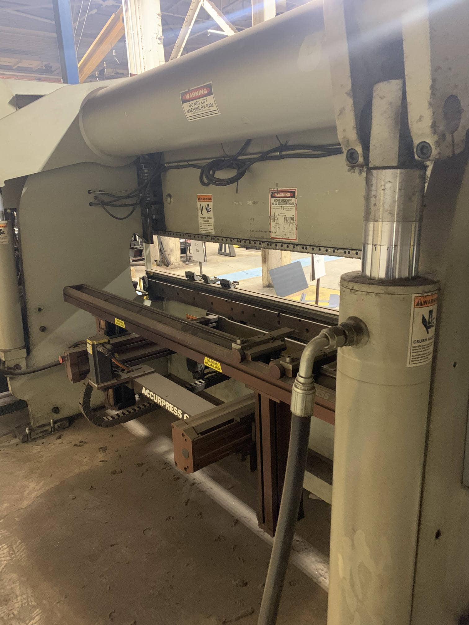 175 Ton x 10' Accurpress 717510 2 - Axis Backgauge, 2009- *Needs Repair - Image 14