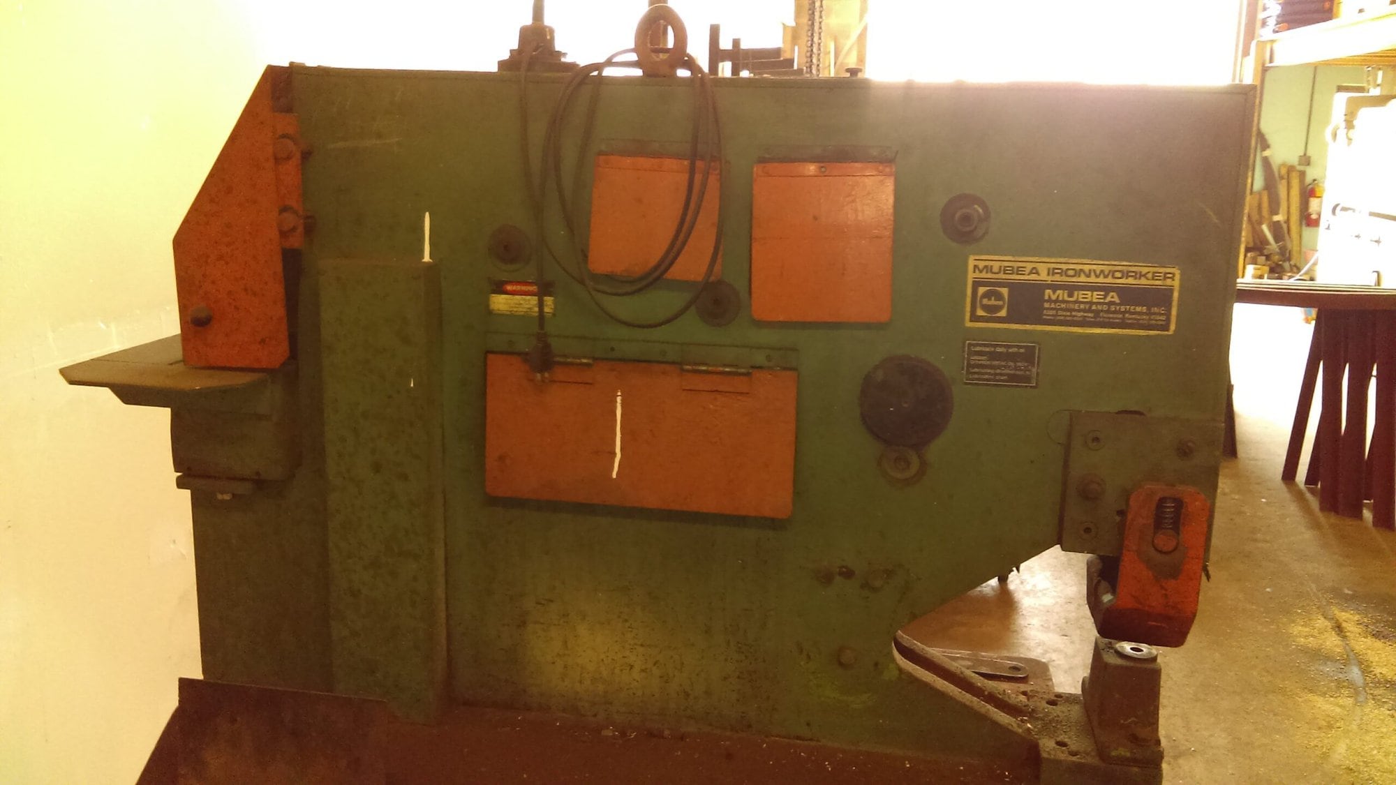 55 Ton Mubea HPSN500 Ironworker - Punches Included - Image 3