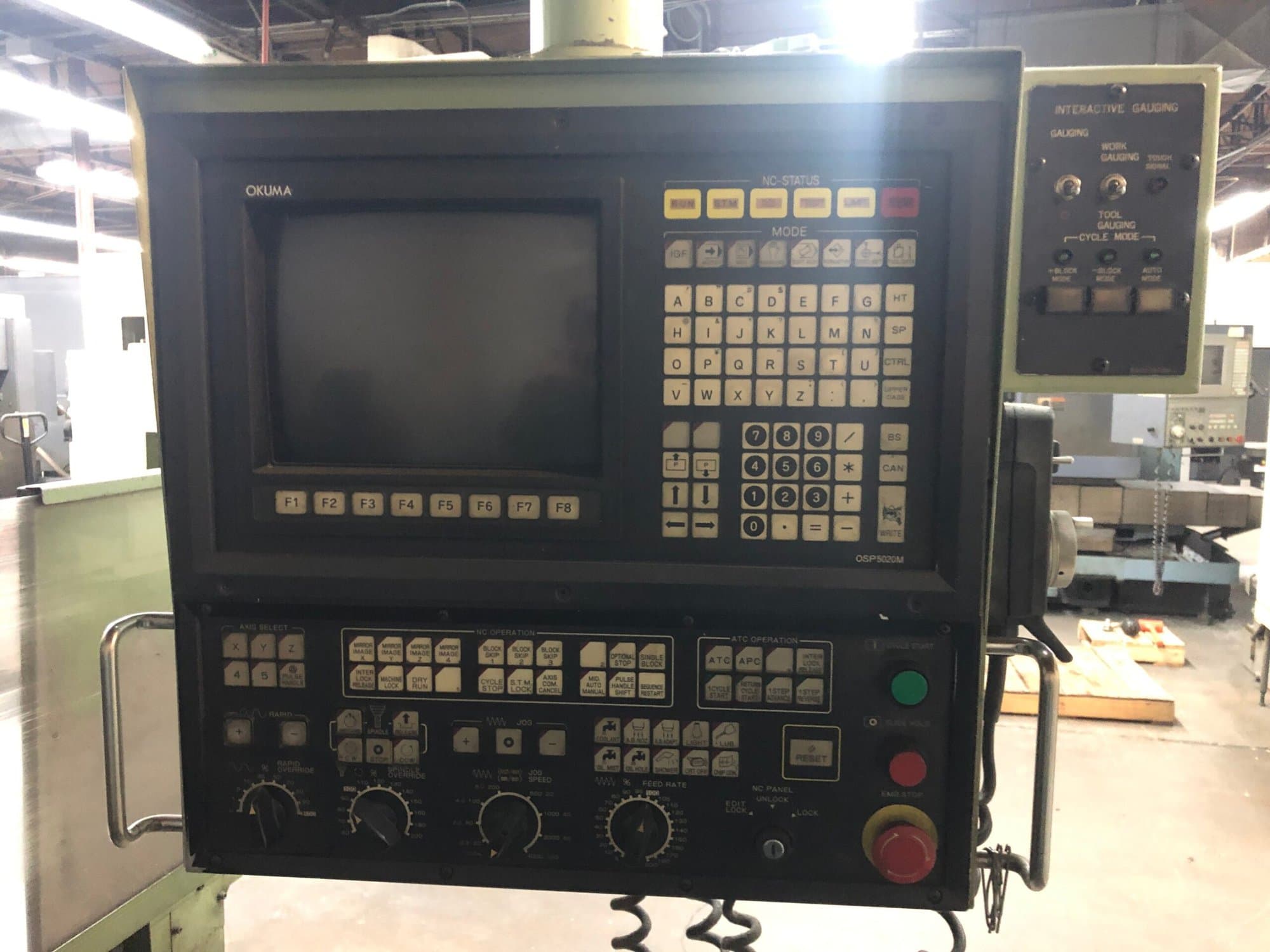 Okuma MC-6VAE Vertical Machining Center 1995 - Image 2