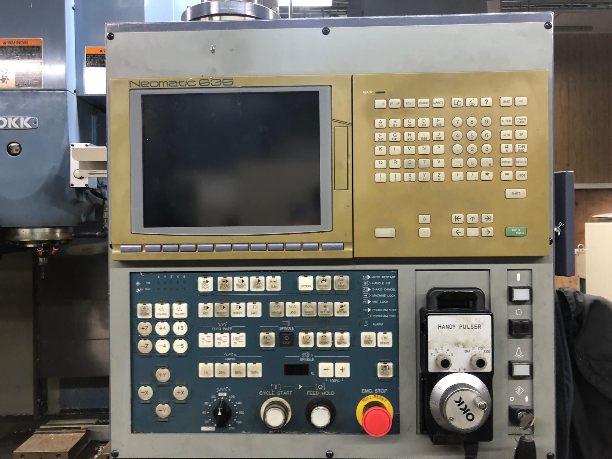 OKK VM5-II Vertical Machining Center, 2000 - 40"x20" Table - Image 3