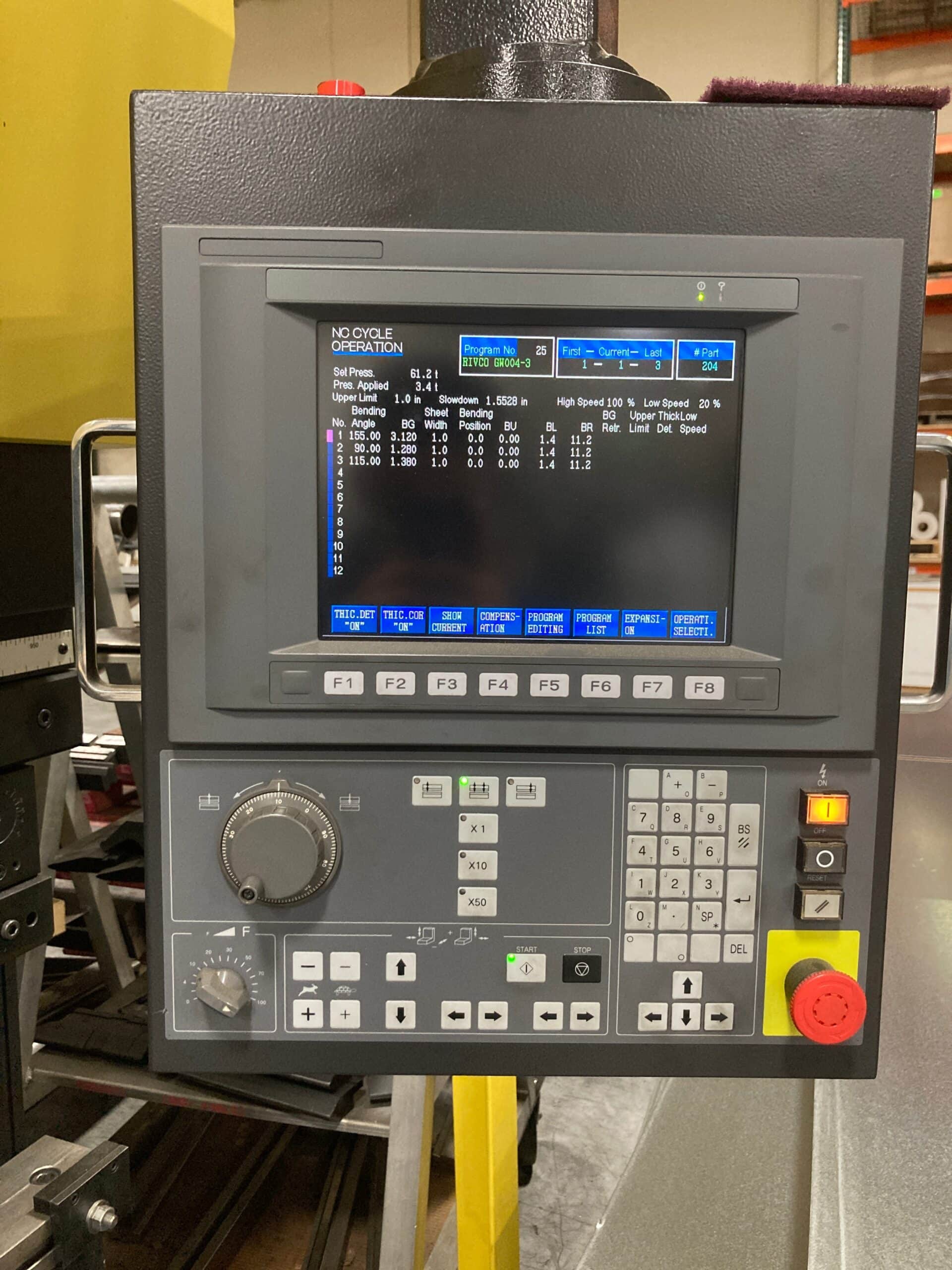 60 Ton x 6' Toyokoki/Amada APB-5620WU CNC Electric Press Brake, 2009 - Image 2