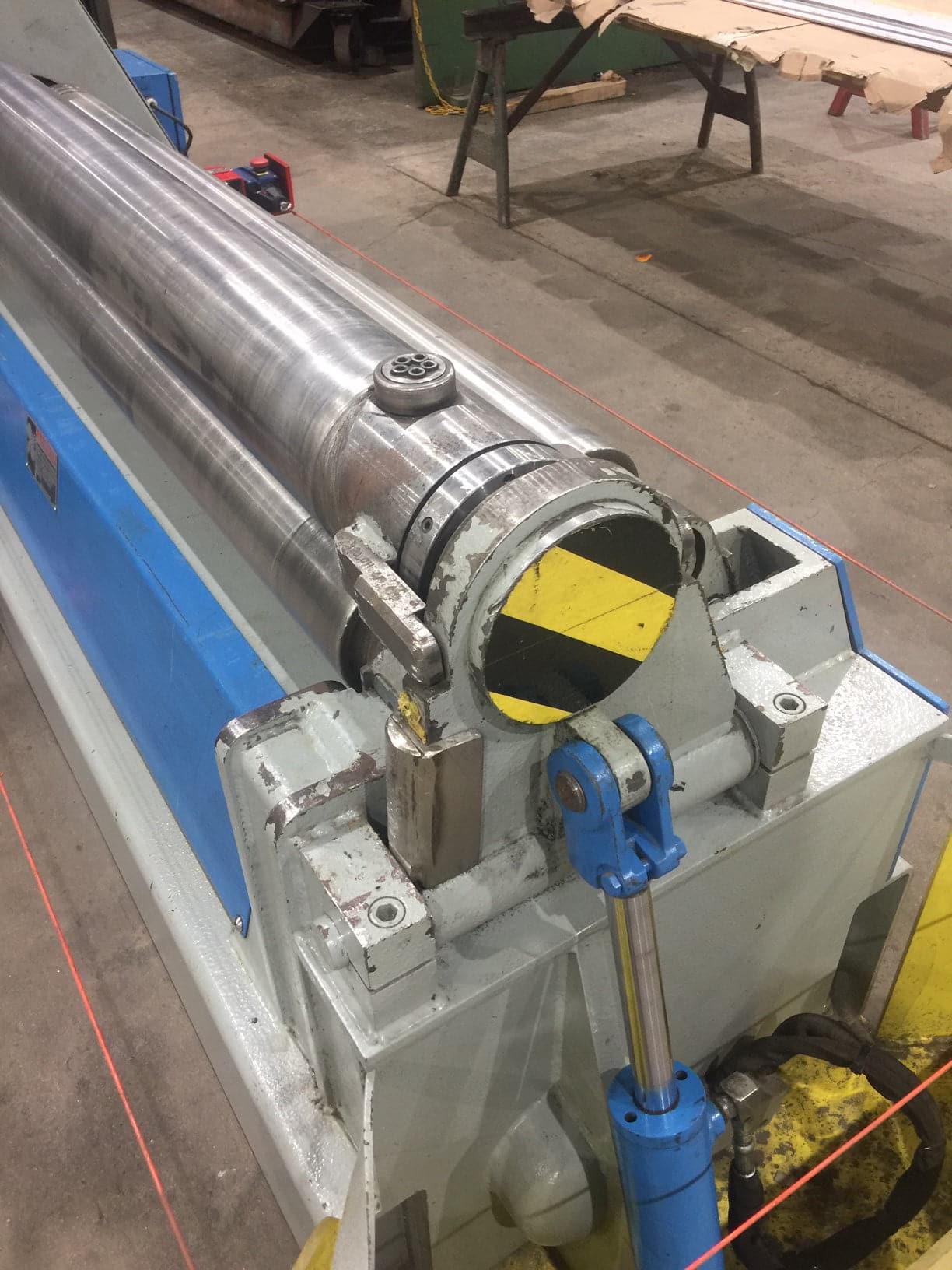 1/4" X 5' WDM K-6-5 Hydraulic Initial Pinch Plate Roll, 2016 - Digital Read Outs - Image 5