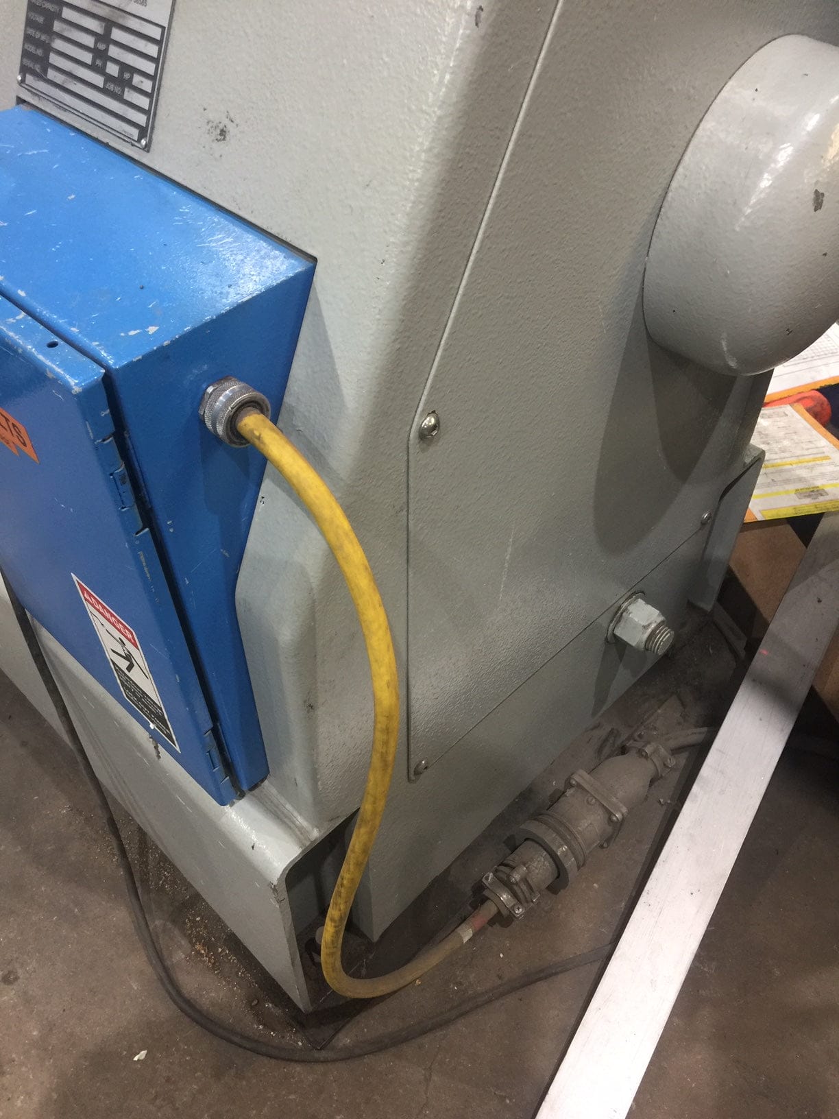1/4" X 5' WDM K-6-5 Hydraulic Initial Pinch Plate Roll, 2016 - Digital Read Outs - Image 7