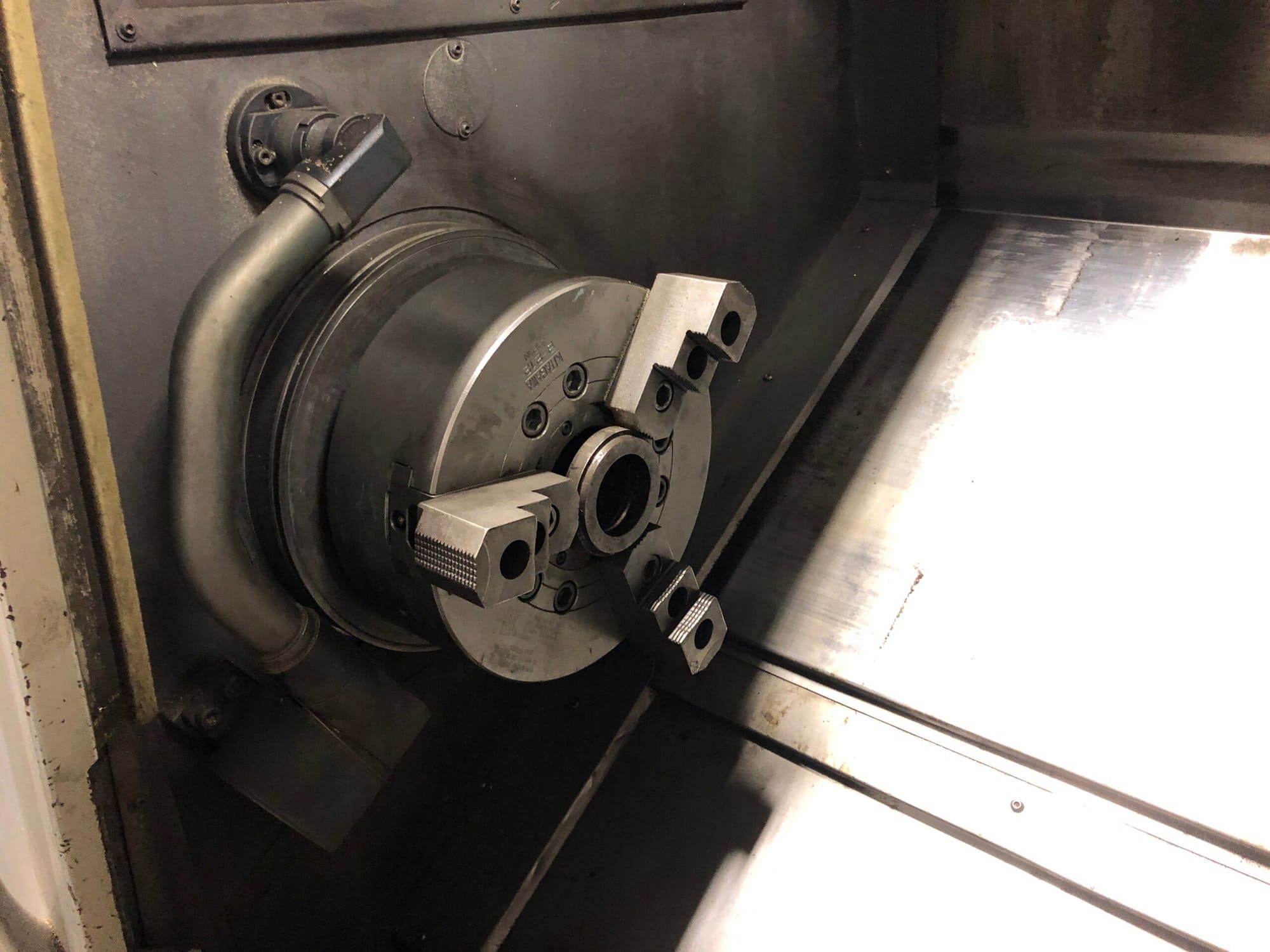 Okuma Spaceturn LB 3000 EX CNC Lathe, 2010 - Tailstock, Tool Presetter,OSP -P200LA - Image 5
