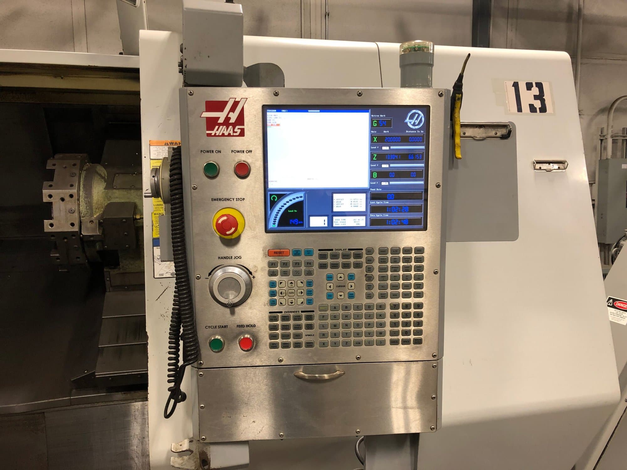 Haas SL-40T CNC Lathe, 2007 - Tailstock, Tool Presetter, 15" Chuck - Image 6