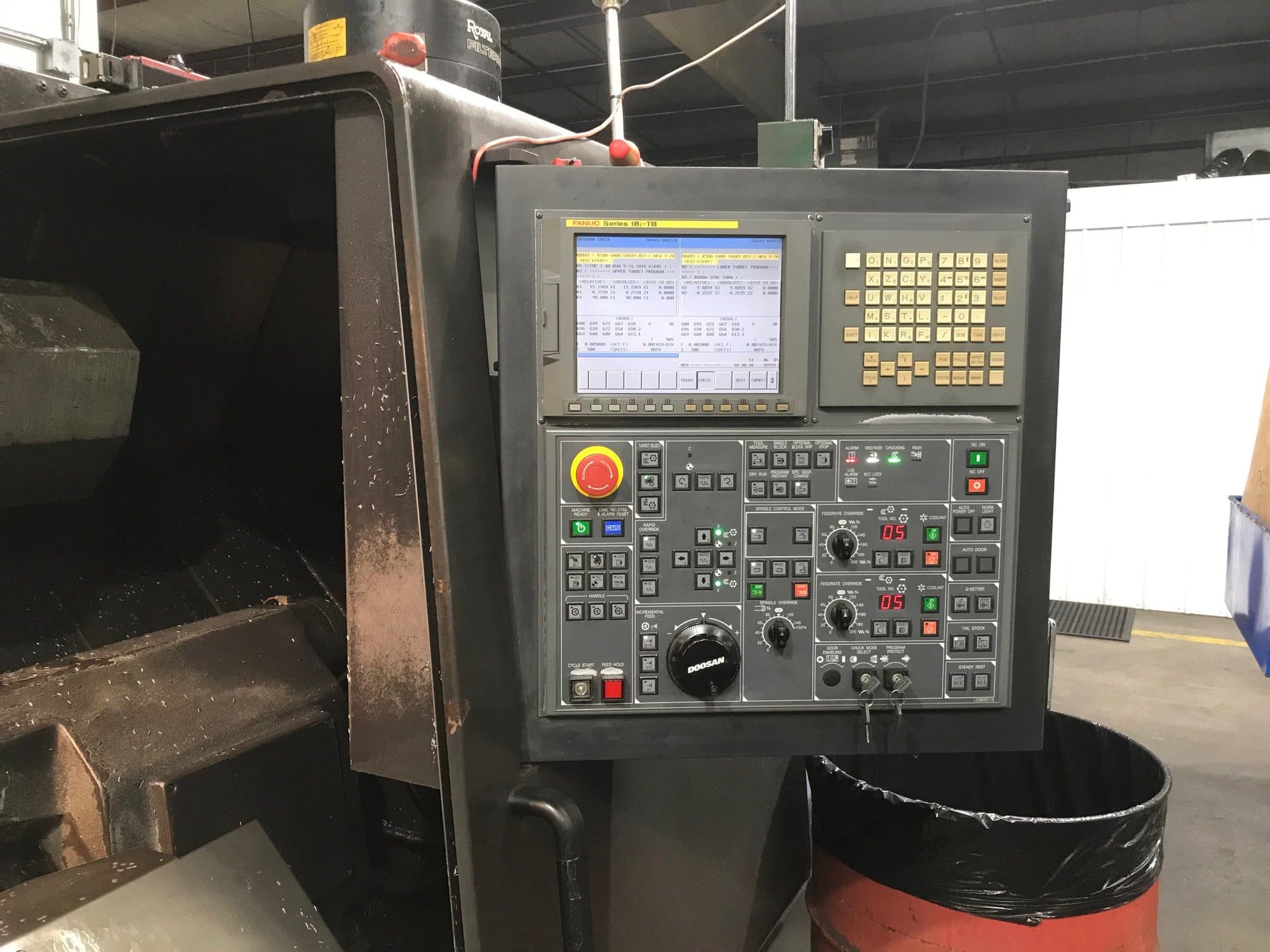 Doosan Puma TL2500LM, 2010 - LNS Bar Feed, Live Tools - Image 4