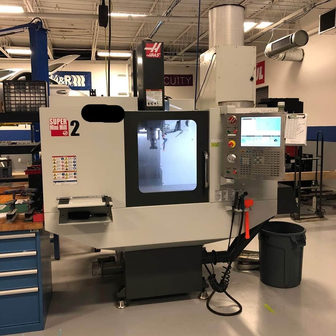 Haas Super Mini Mill 2 VMC, 2013 - 4th Axis Ready, Chip Auger, Mist Collector