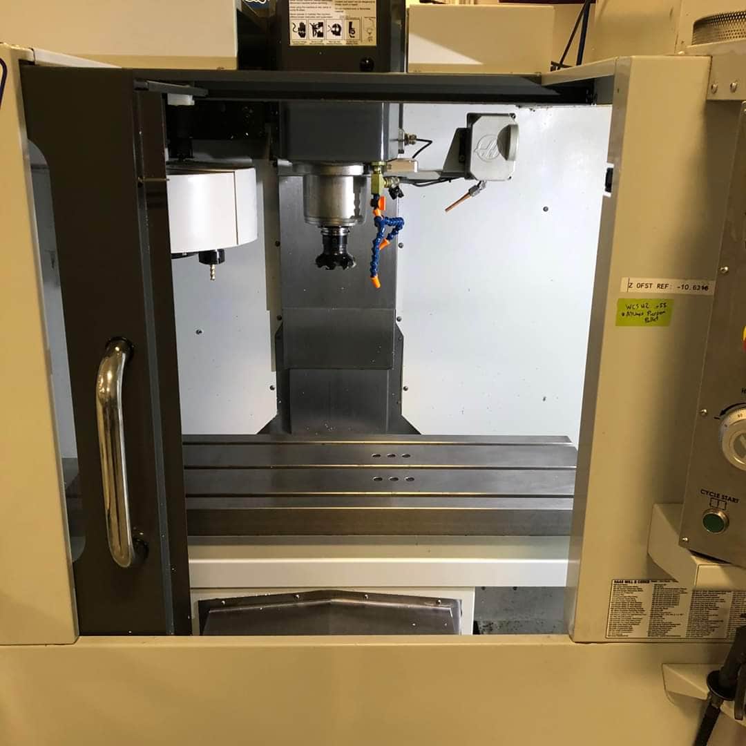 Haas Super Mini Mill 2 VMC, 2013 - 4th Axis Ready, Chip Auger, Mist Collector - Image 3