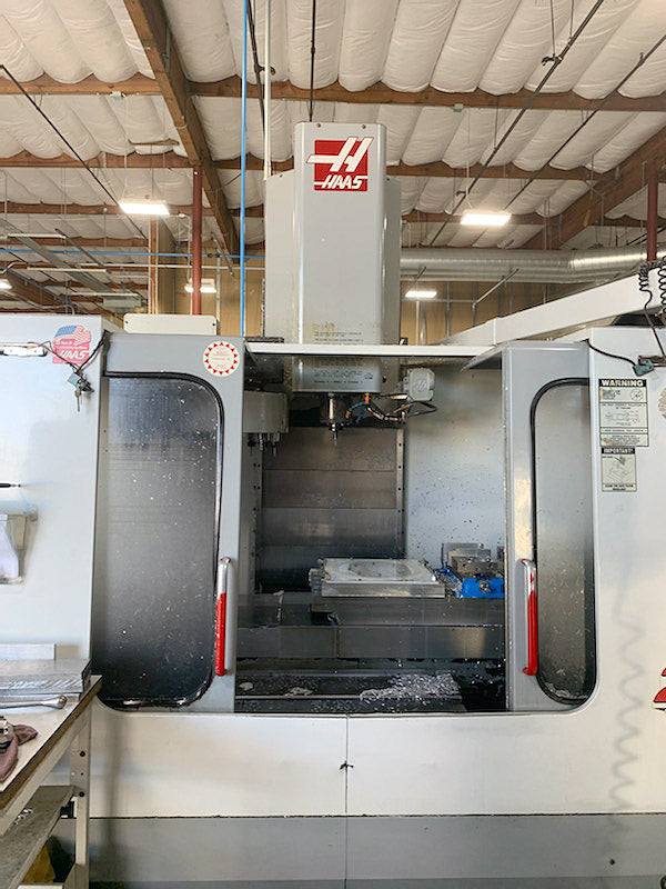Haas VF-4 VMC, 2000 - Chip Auger, 4th Axis Wired - Image 2