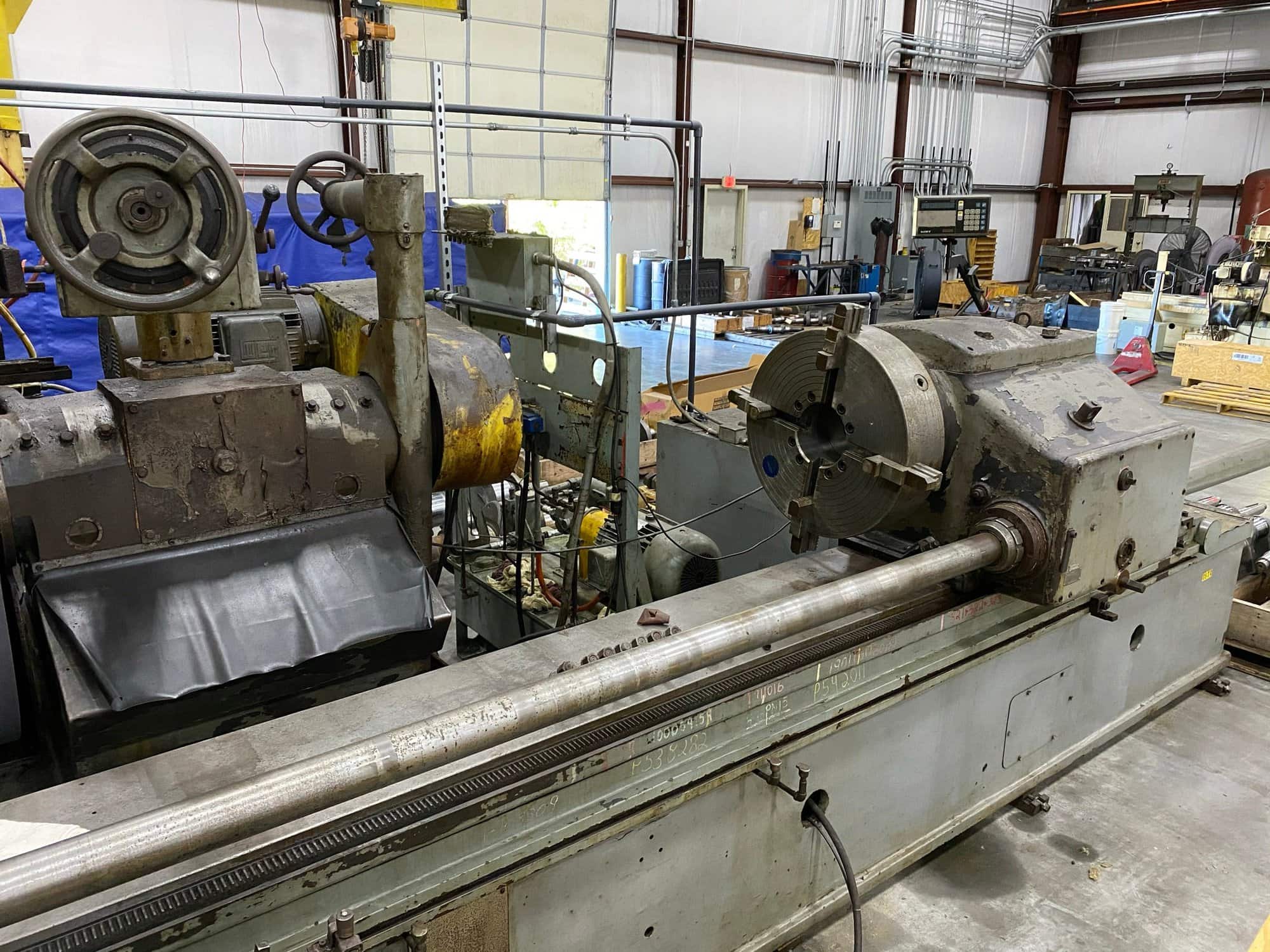 Reinecker 140" Crankshaft Grinder, 1973 - Updated with CNC Dresser, Wheels, Chucks, and More - Image 3