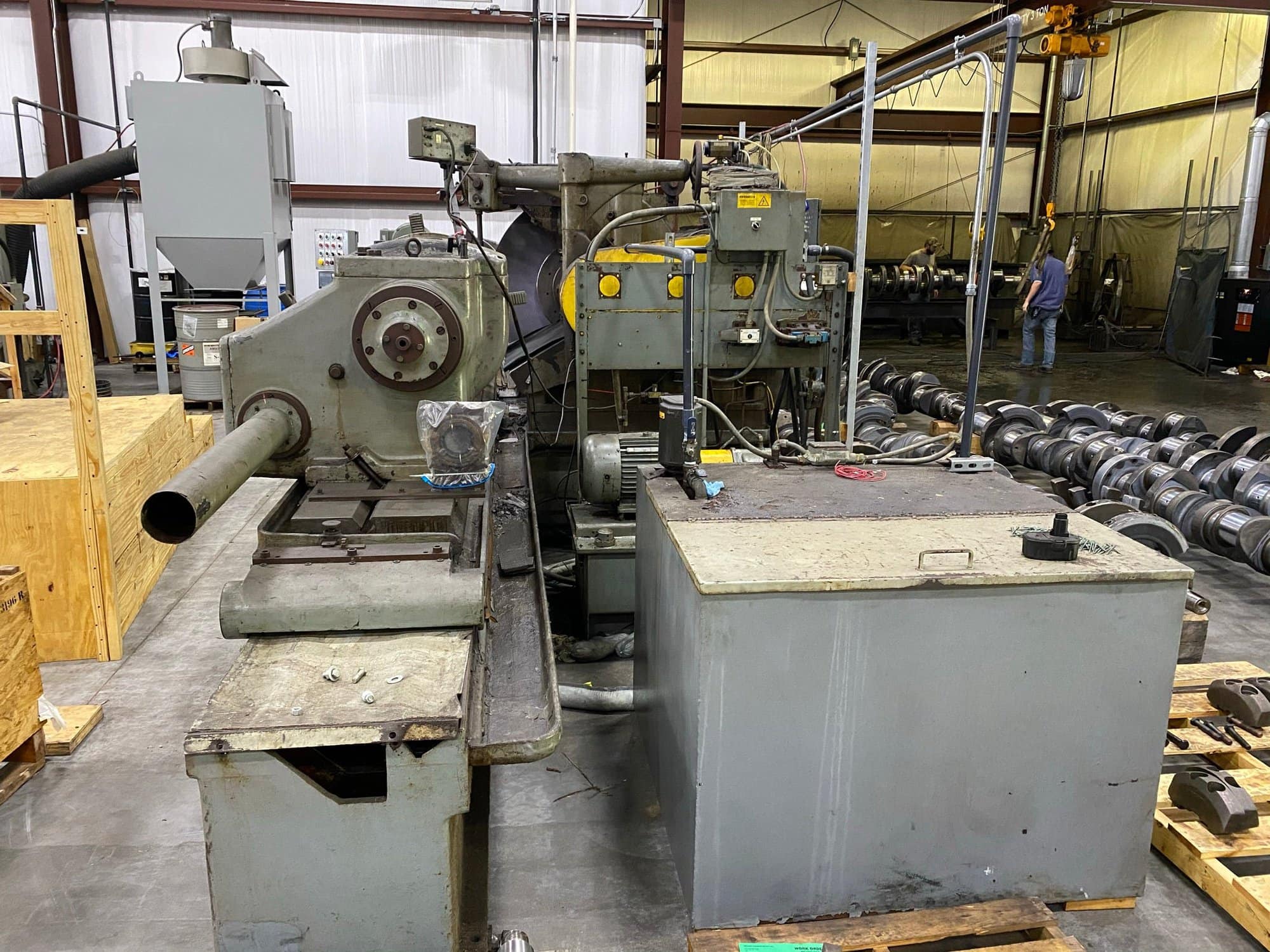 Reinecker 140" Crankshaft Grinder, 1973 - Updated with CNC Dresser, Wheels, Chucks, and More - Image 15