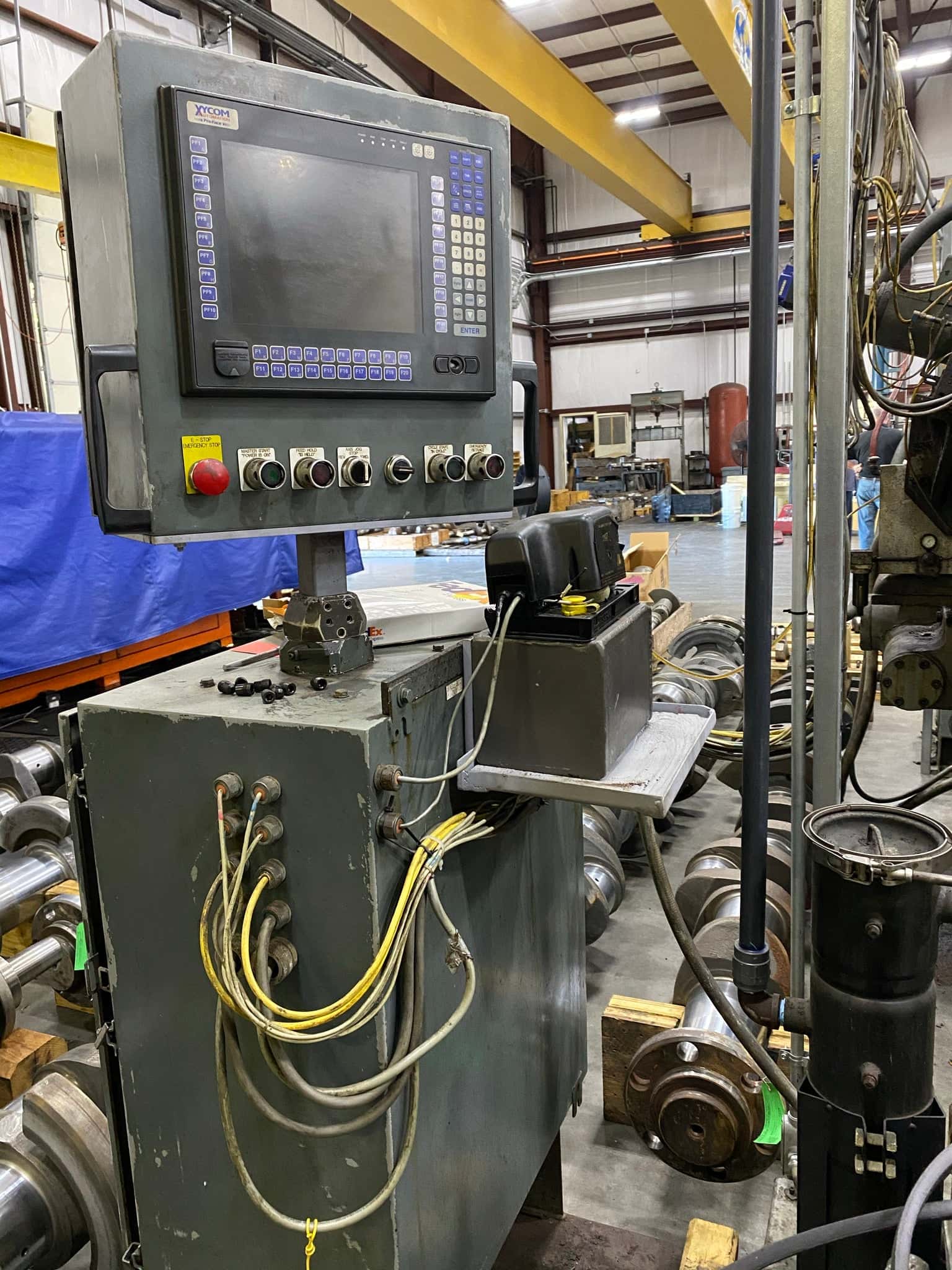 Reinecker 140" Crankshaft Grinder, 1973 - Updated with CNC Dresser, Wheels, Chucks, and More - Image 13
