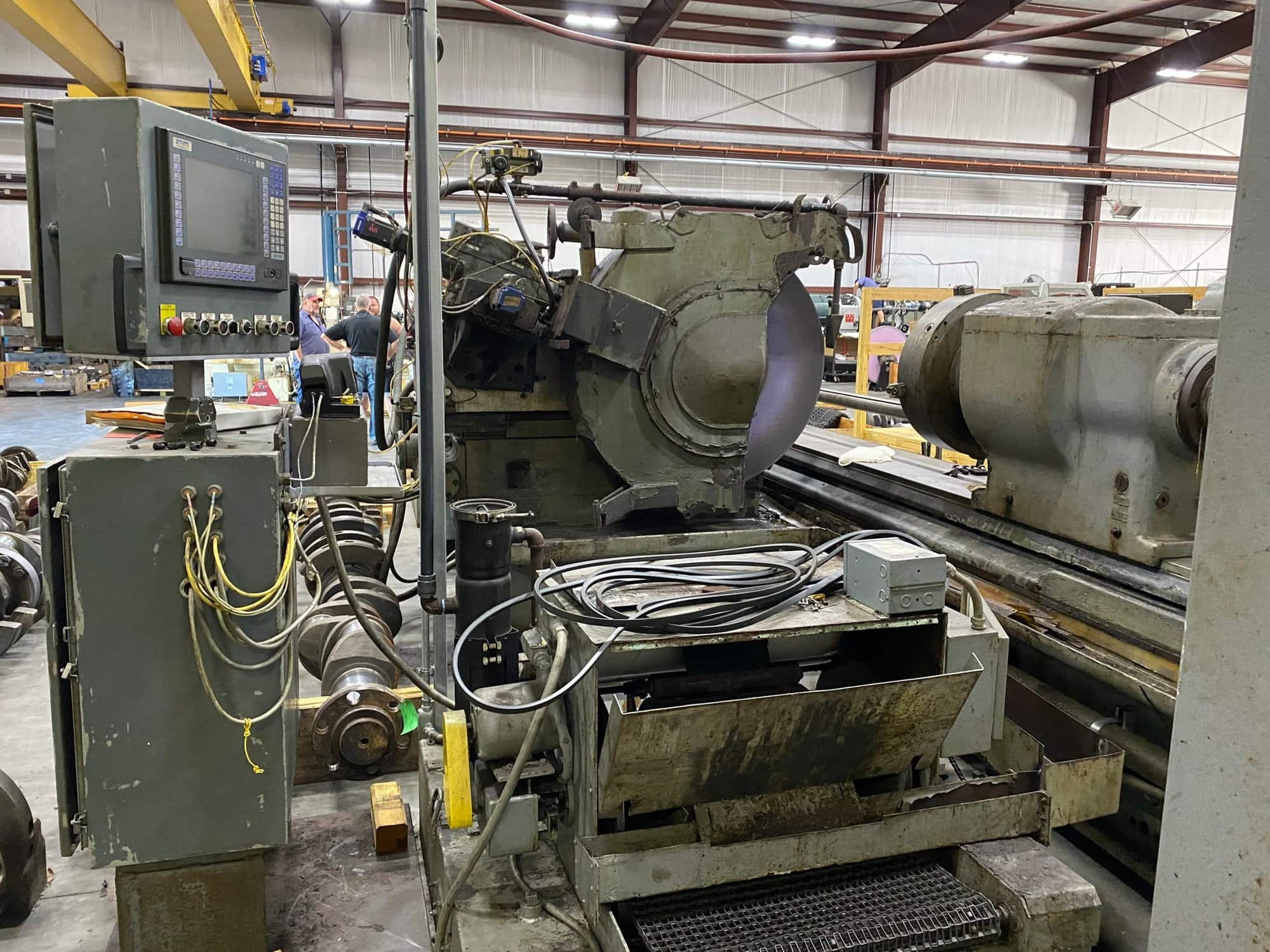Reinecker 140" Crankshaft Grinder, 1973 - Updated with CNC Dresser, Wheels, Chucks, and More - Image 10