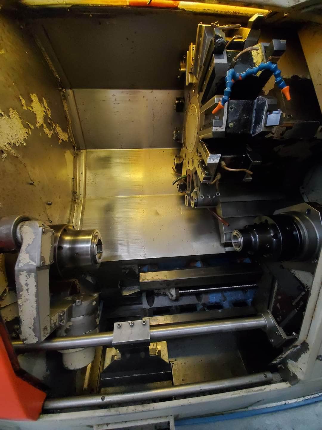 Mazak SQT-18 CNC Lathe, 1993 - Sub-Spindle, Parts Catcher, Approx 5000 hrs - Image 4