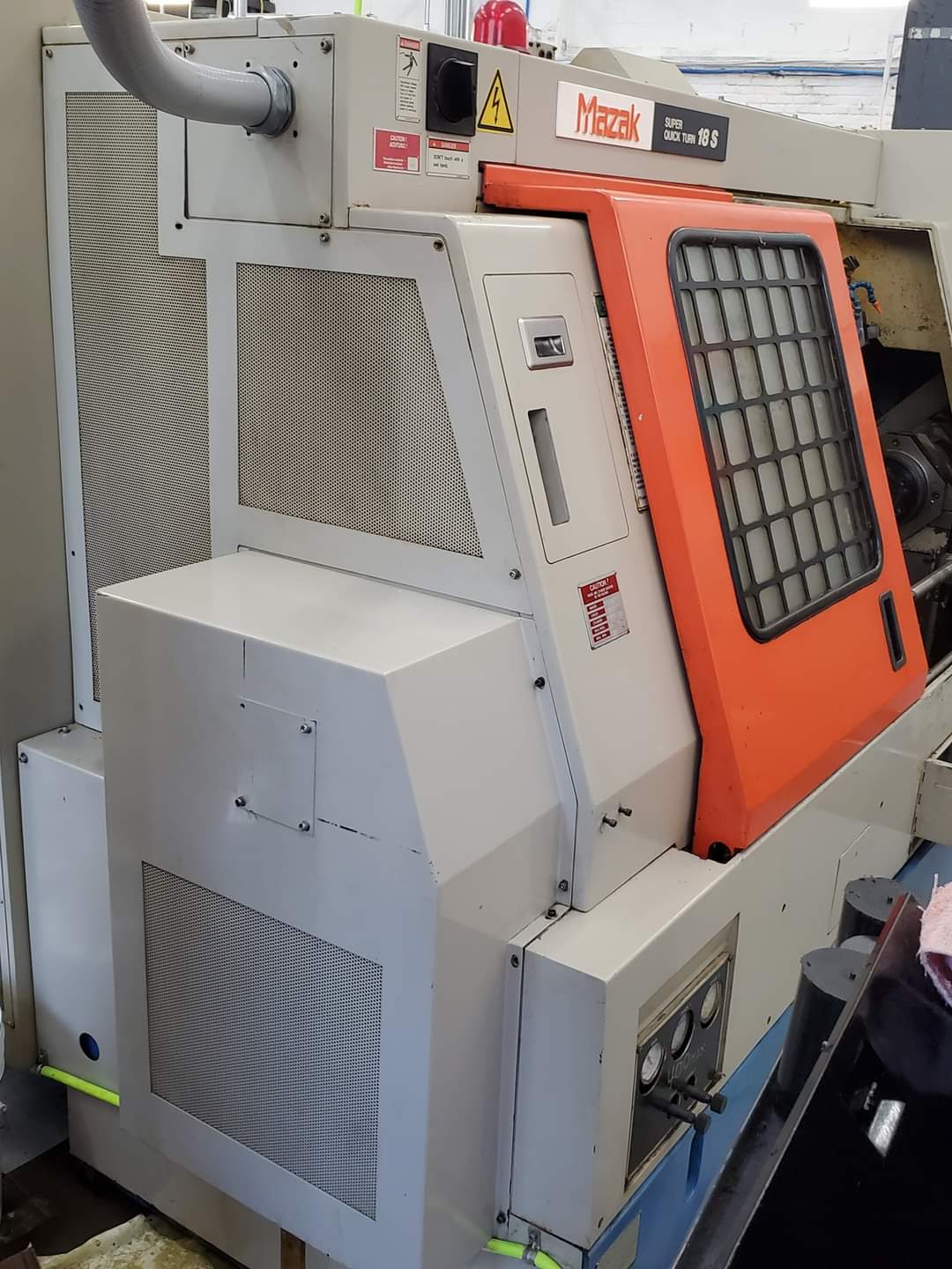 Mazak SQT-18 CNC Lathe, 1993 - Sub-Spindle, Parts Catcher, Approx 5000 hrs - Image 2