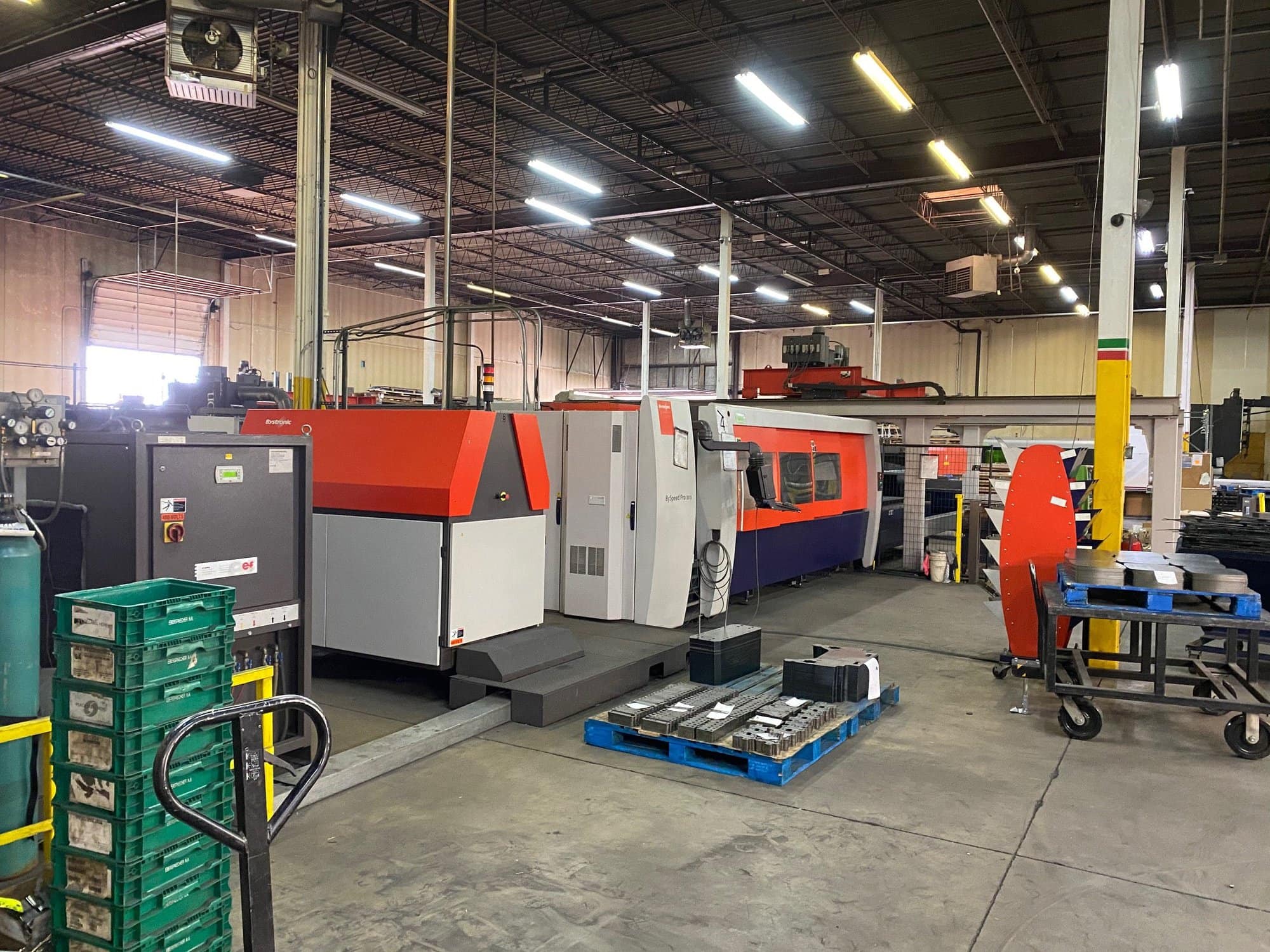 6000 Watt Bystronic Byspeed Pro 3015 CO2 Laser, 2012- 5' x 10' Tables, Bytrans Load/Unload System - Image 2