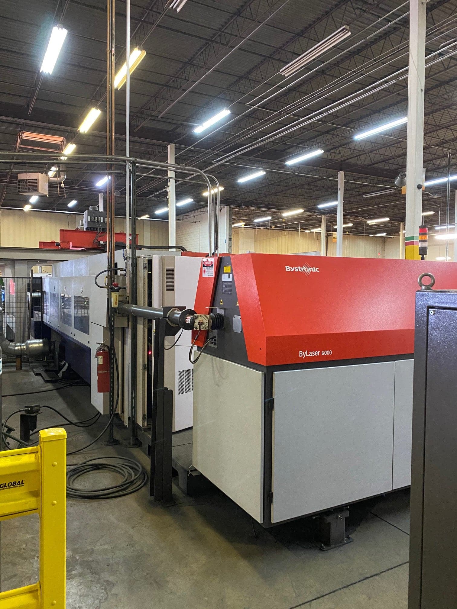 6000 Watt Bystronic Byspeed Pro 3015 CO2 Laser, 2012- 5' x 10' Tables, Bytrans Load/Unload System - Image 3