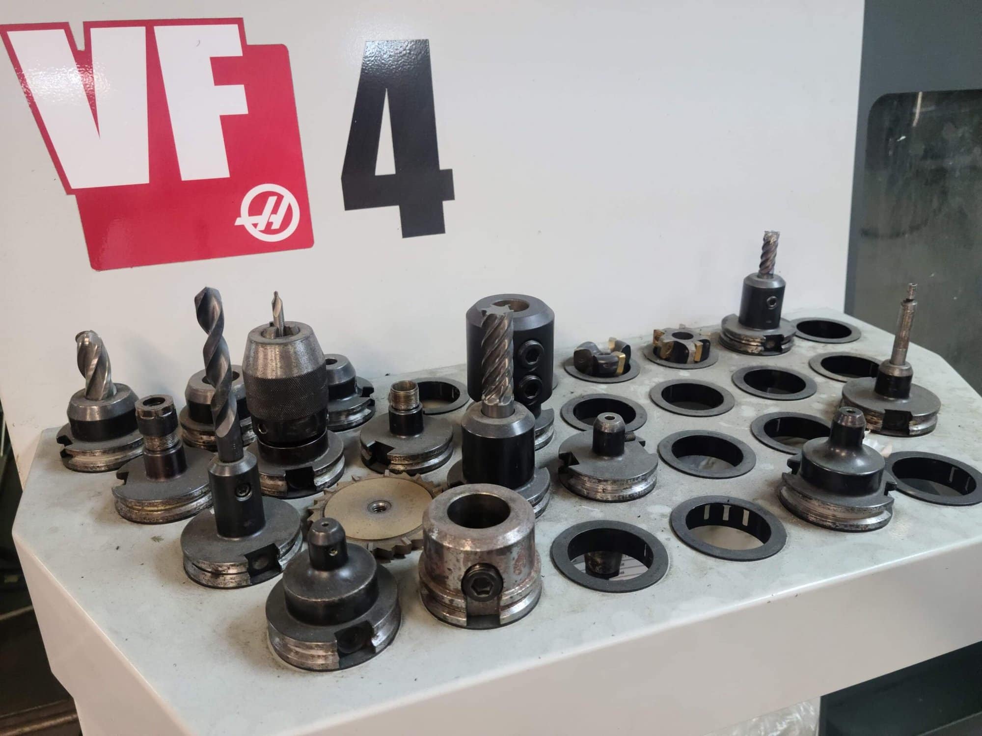 Haas VF-4 VMC, 2016 - Wired for 5th Axis, TR-160, WIPS - Image 8