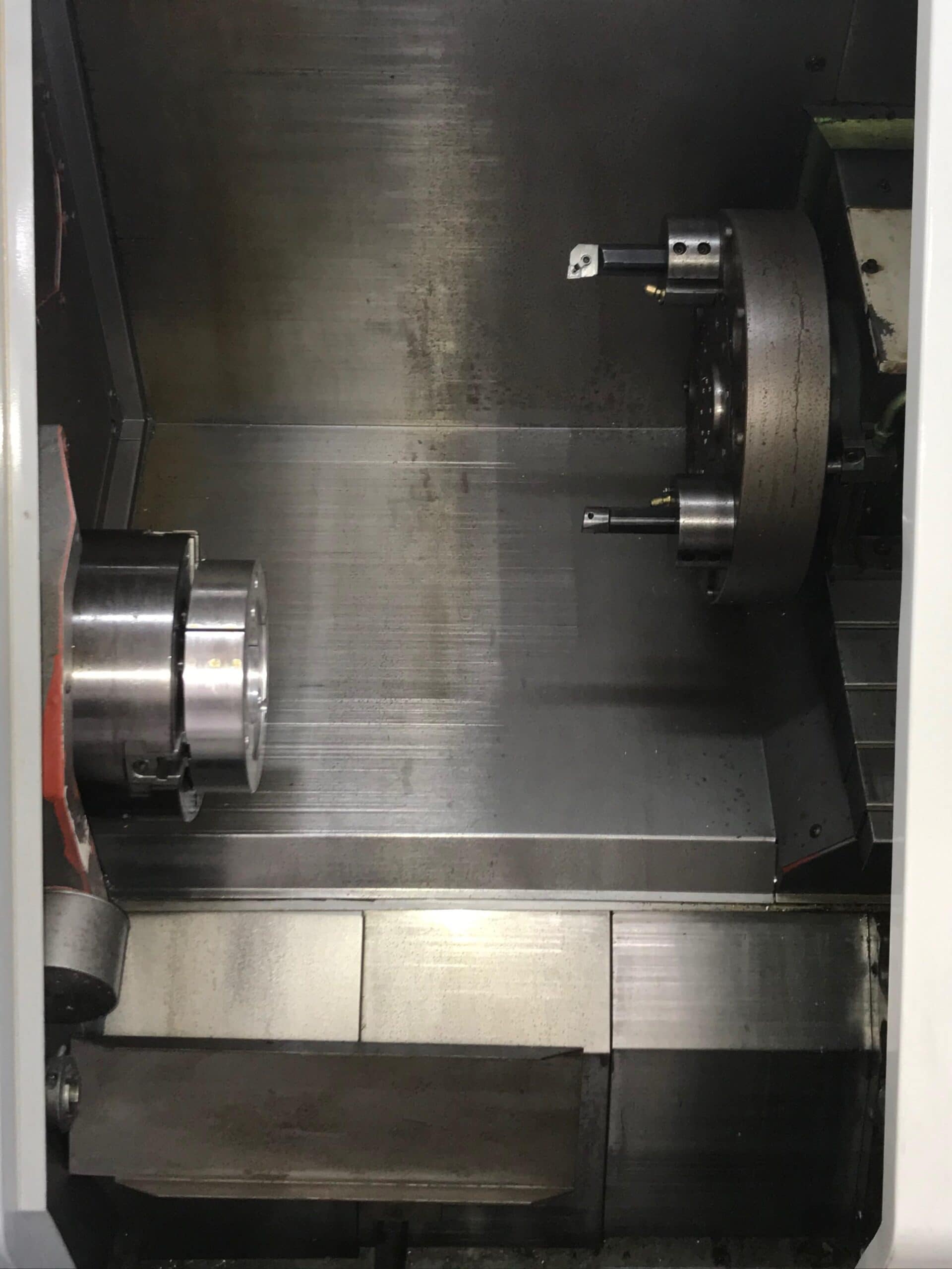 Haas SL-20 CNC lathe, 1999 - Big Bore, Tailstock, Tool Setter - Image 5
