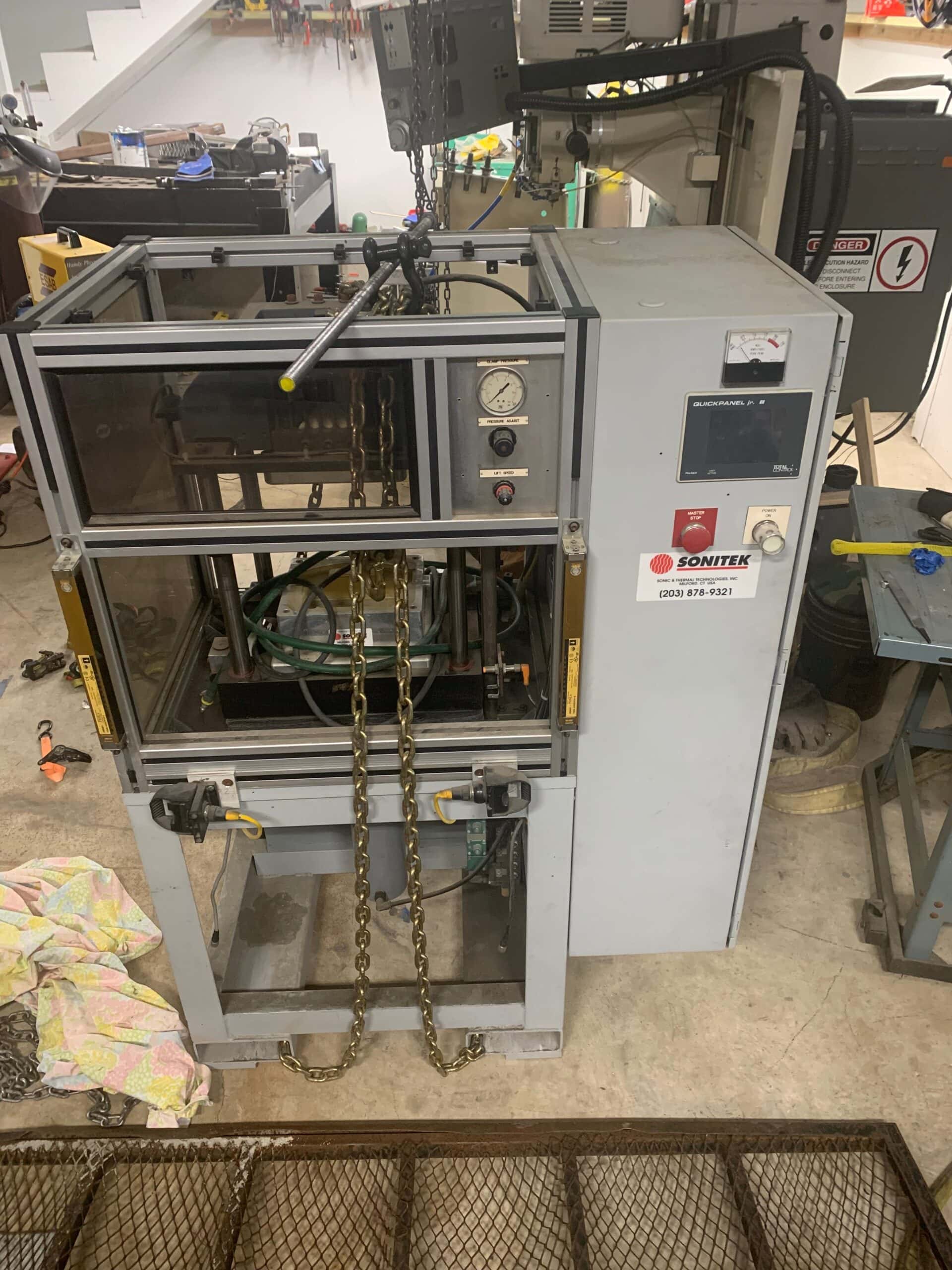 Branson Ultrasonic Mini II, 2000's - Mini Vibration Welder