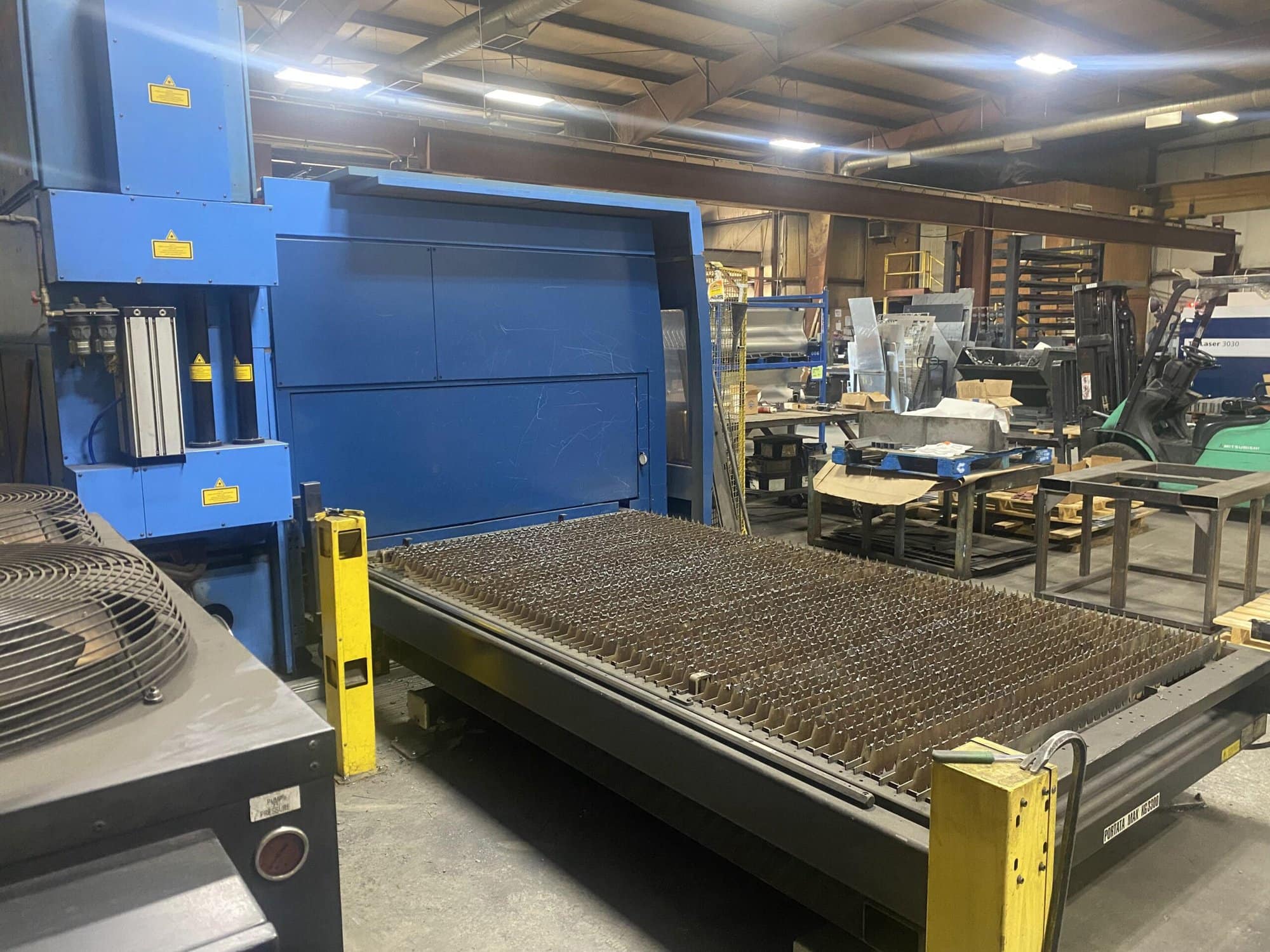 4000 Watt Prima Domino 1530HS CO2 Laser, 2006 - 5' x 10' Table, 5-Axis - Image 3