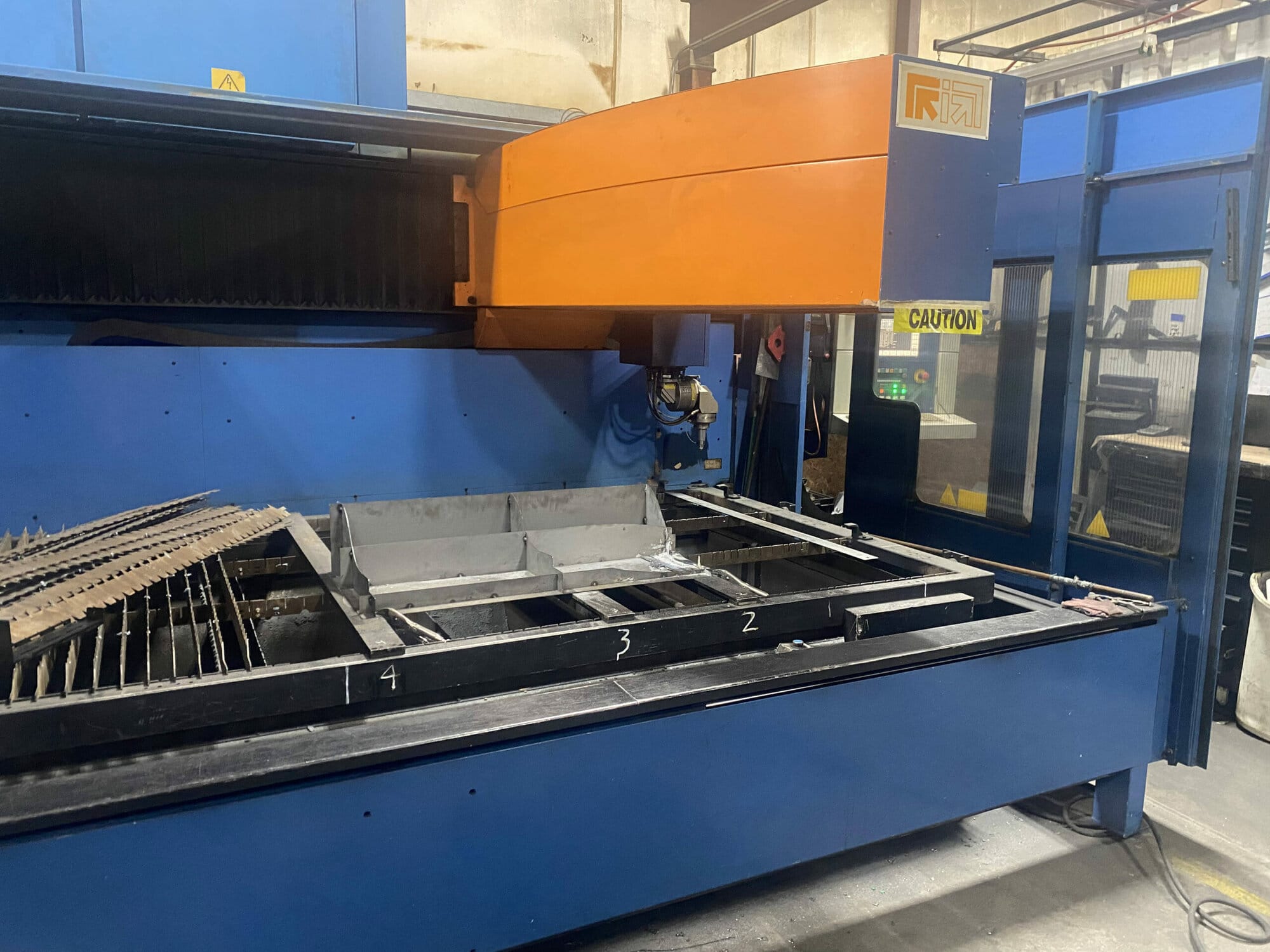 4000 Watt Prima Domino 1530HS CO2 Laser, 2006 - 5' x 10' Table, 5-Axis - Image 4