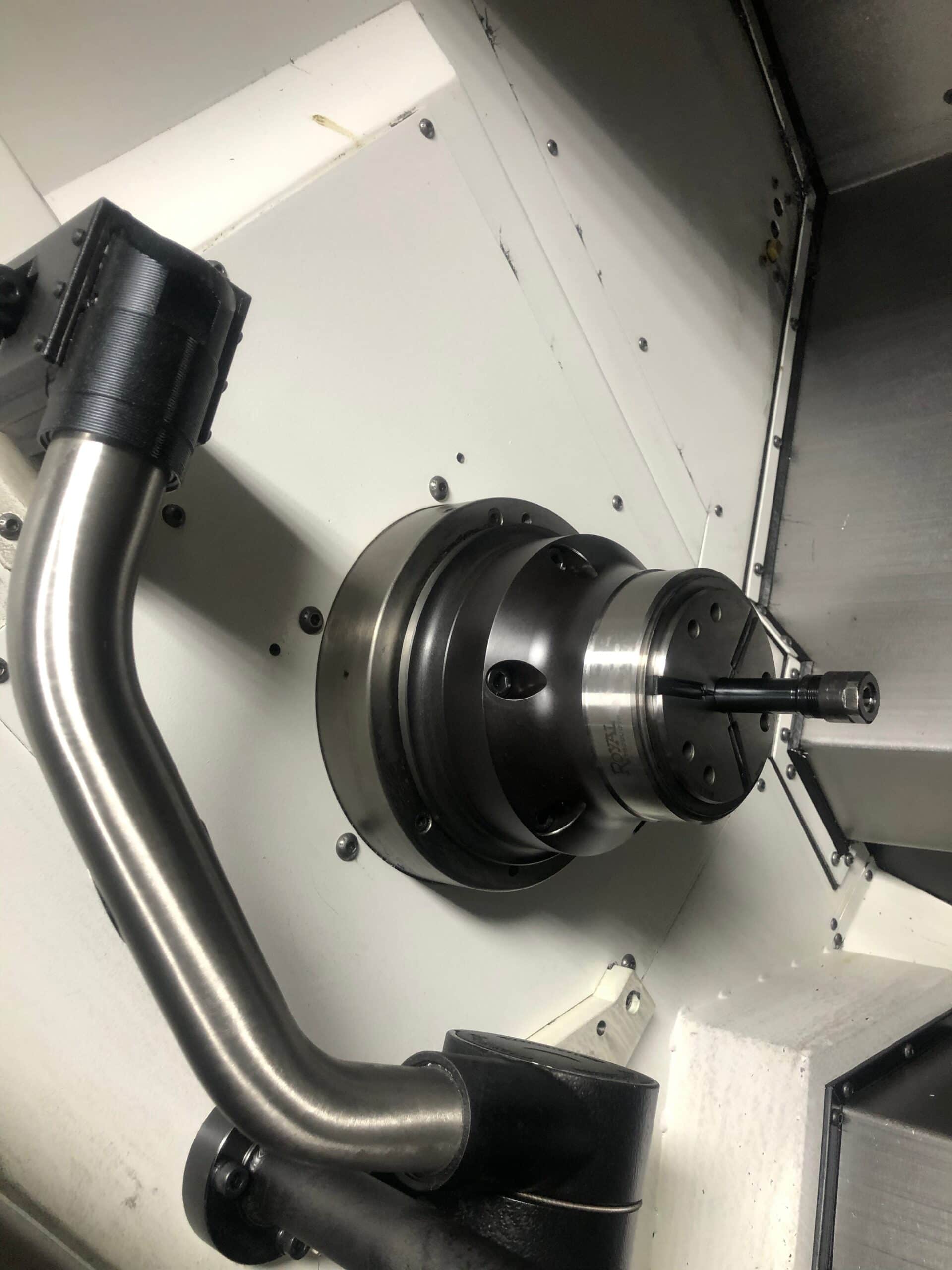 Mazak QTU-200MY CNC Lathe, 2017 - LNS Bar Feeder, Parts Catcher - Image 8