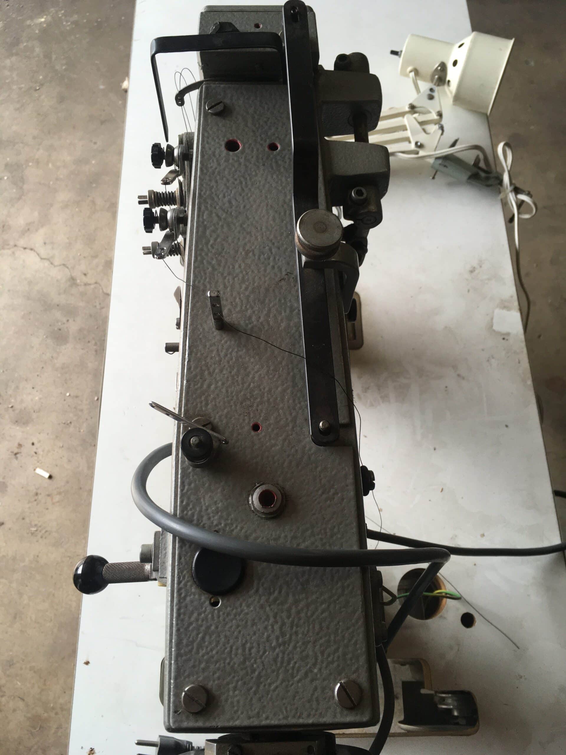 Leather Post Durkopp Adler 268 Twin (2) Needle, Sewing Machine - Table Included - Image 11