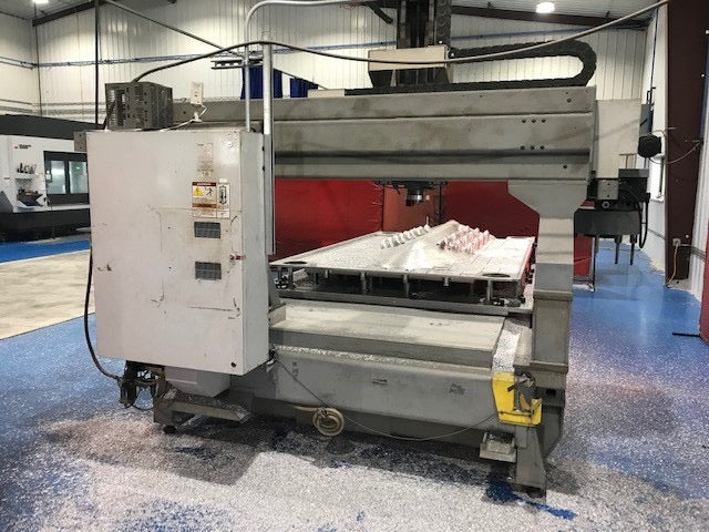 Haas GR-712 CNC Router, 2007 - 12" Risers, Coldfire, Under Power, Video - Image 6