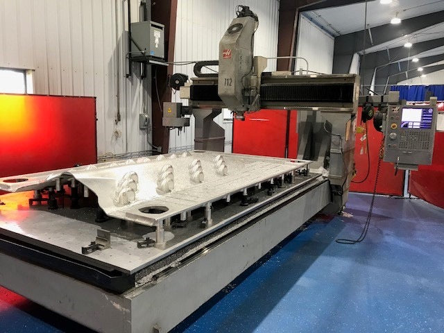 Haas GR-712 CNC Router, 2007 - 12" Risers, Coldfire, Under Power, Video - Image 5