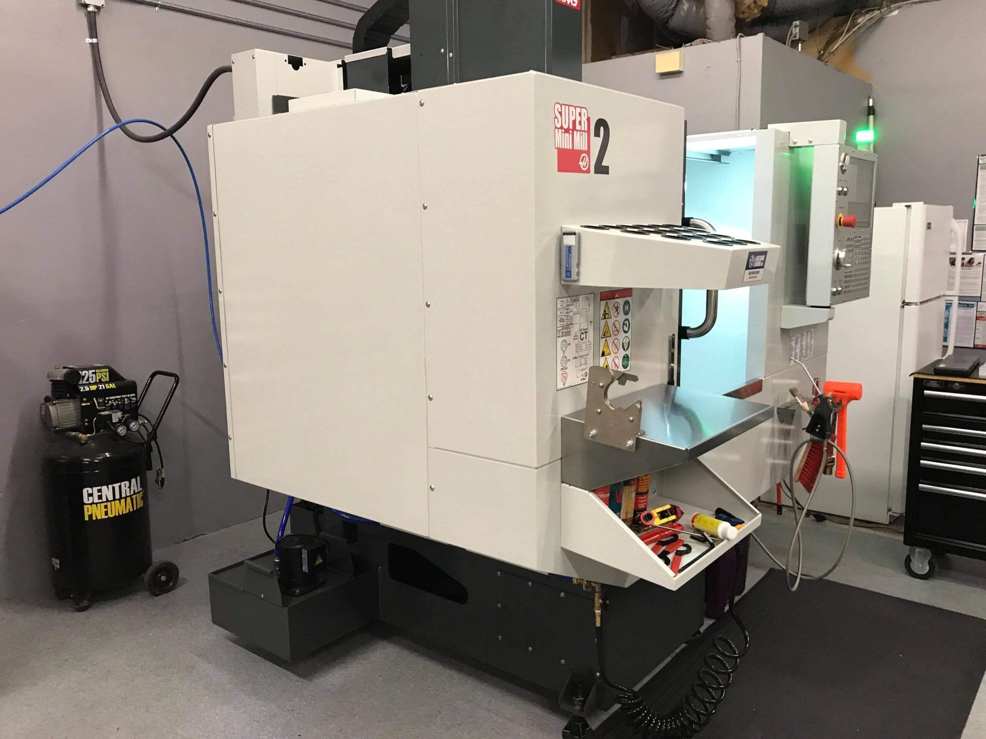 Haas Super Mini Mill 2 VMC, 2018 - 4th Prewire Probe - Image 4