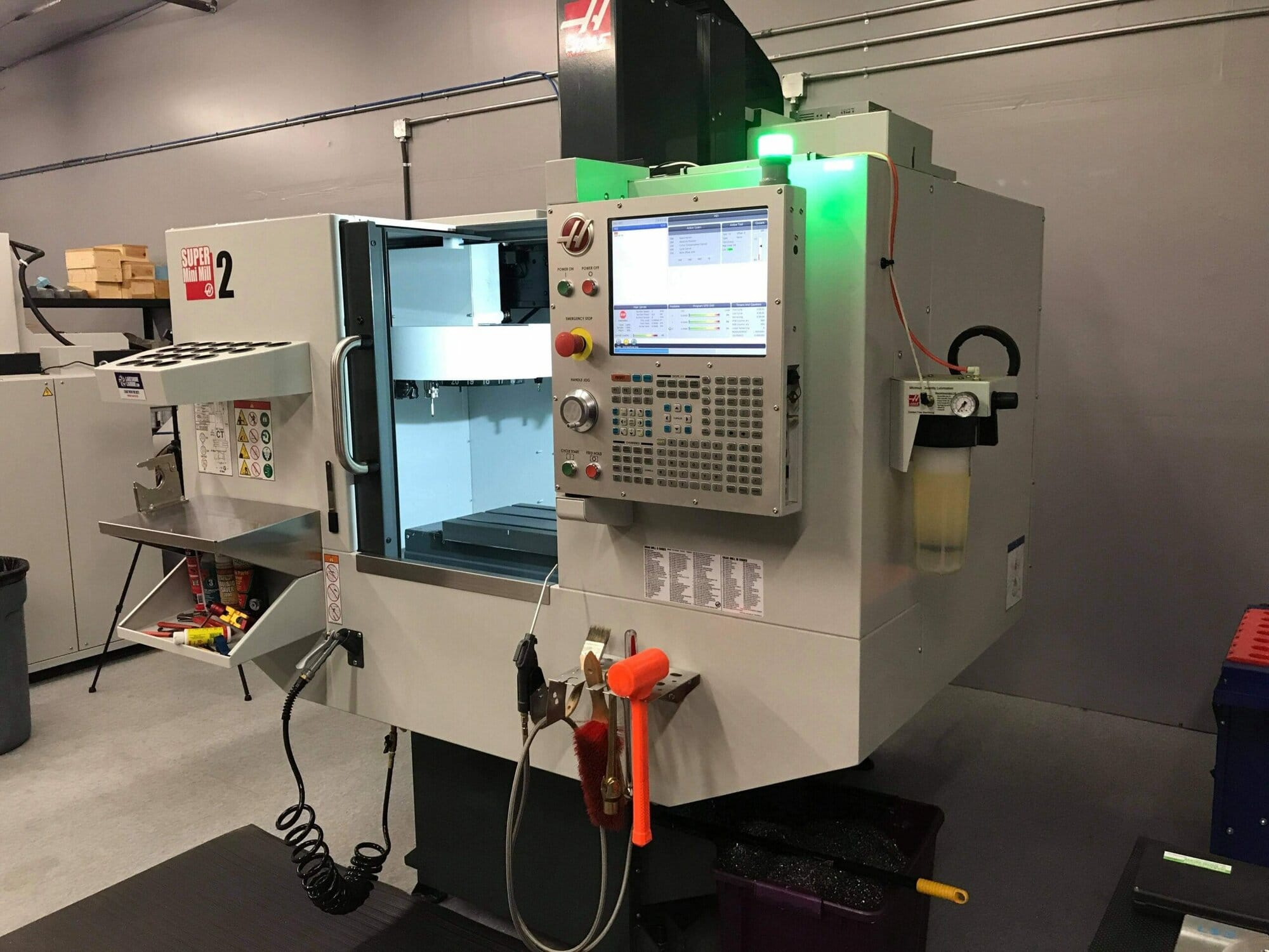 Haas Super Mini Mill 2 VMC, 2018 - 4th Prewire Probe - Image 3