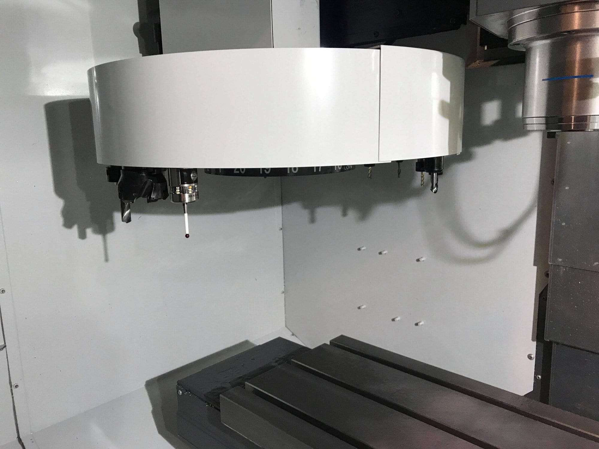 Haas Super Mini Mill 2 VMC, 2018 - 4th Prewire Probe - Image 8