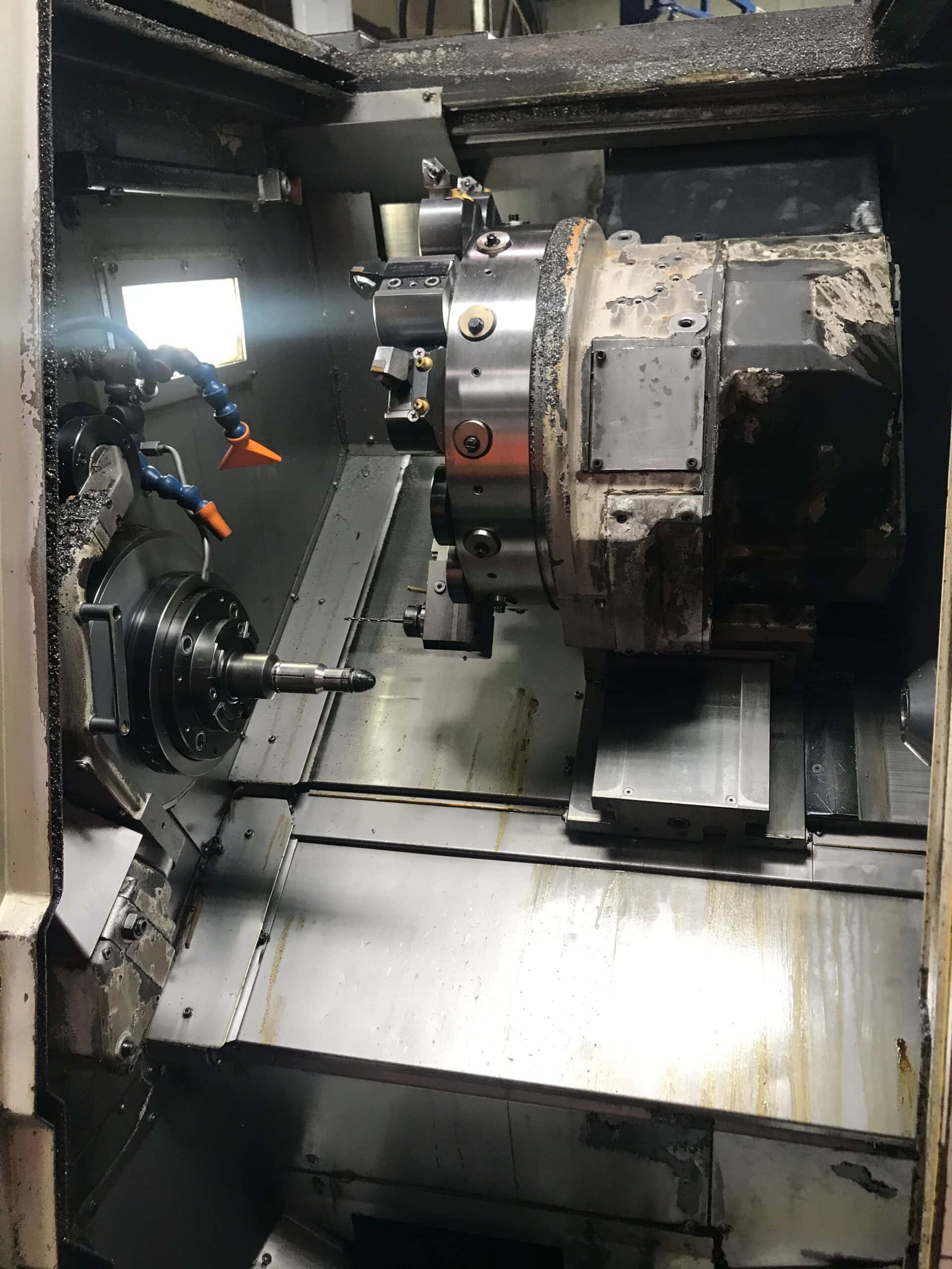 Okuma Captain-L370-M CNC Lathe, 2005 - OSP-E100L Control - Live Tooling - Image 5