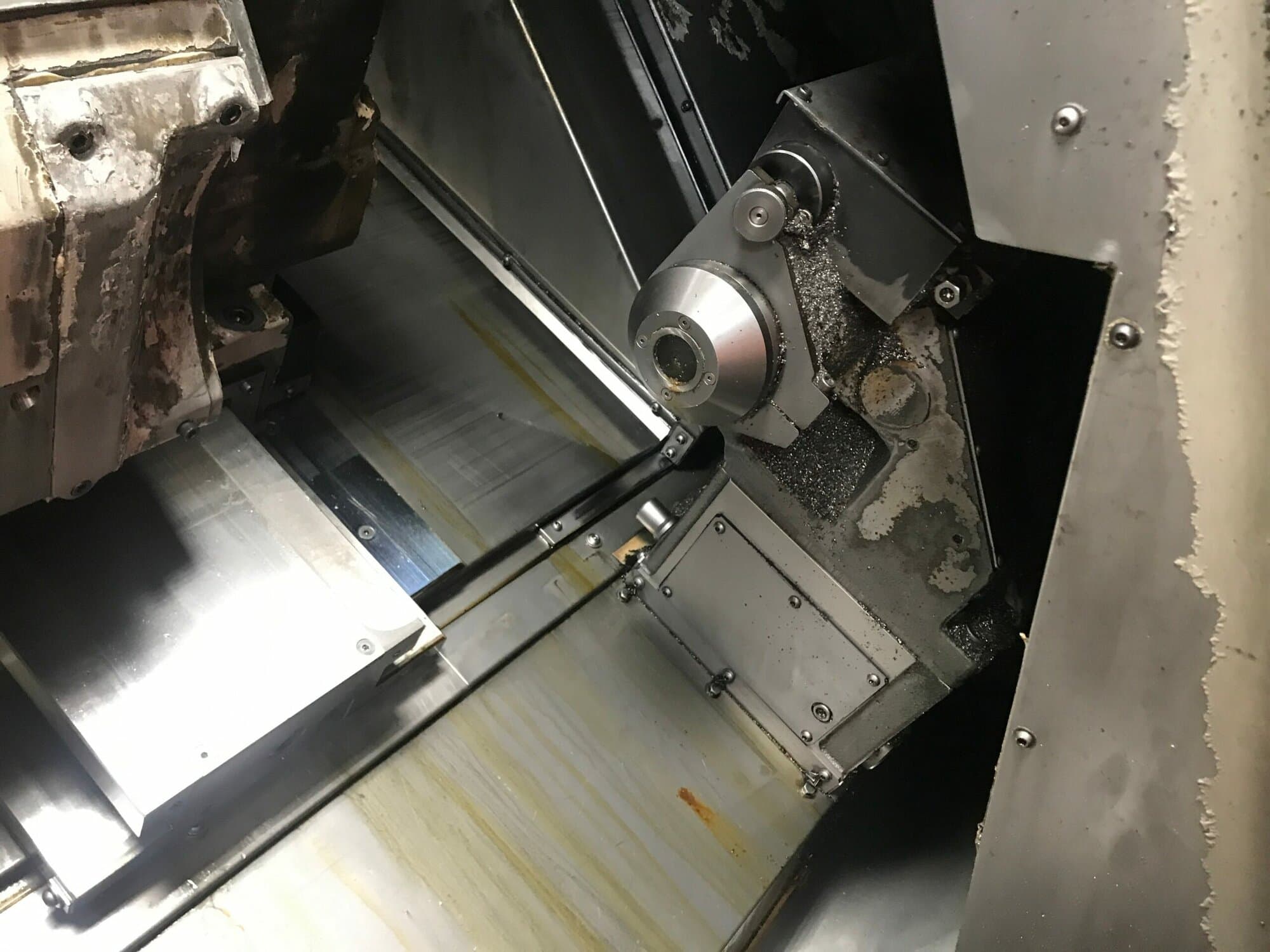 Okuma Captain-L370-M CNC Lathe, 2005 - OSP-E100L Control - Live Tooling - Image 8