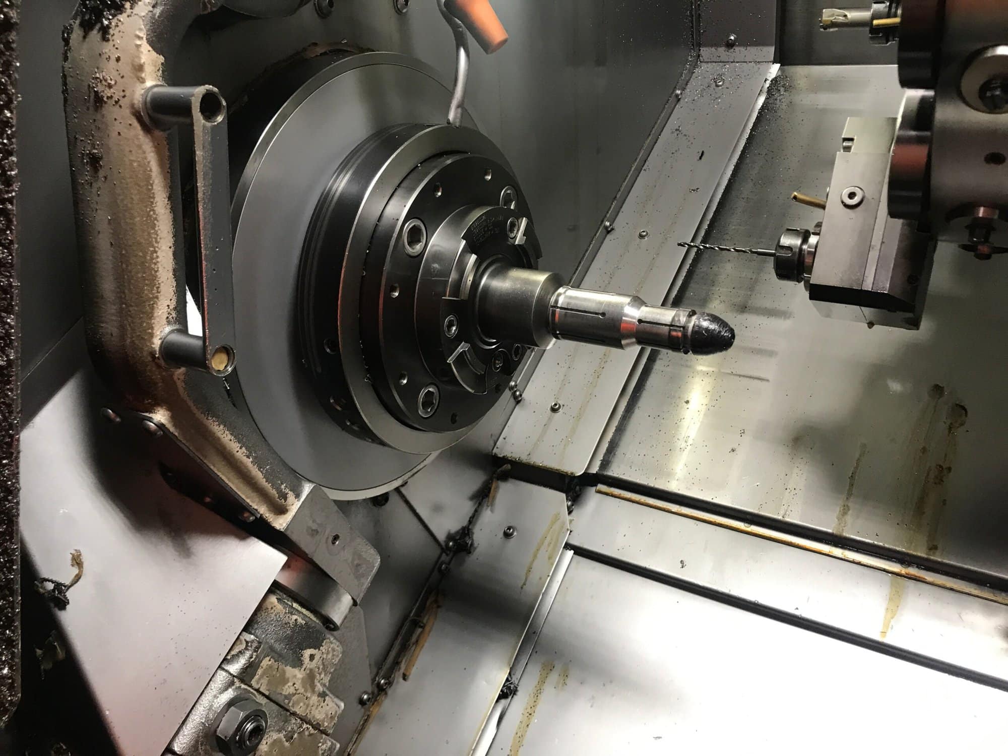 Okuma Captain-L370-M CNC Lathe, 2005 - OSP-E100L Control - Live Tooling - Image 9