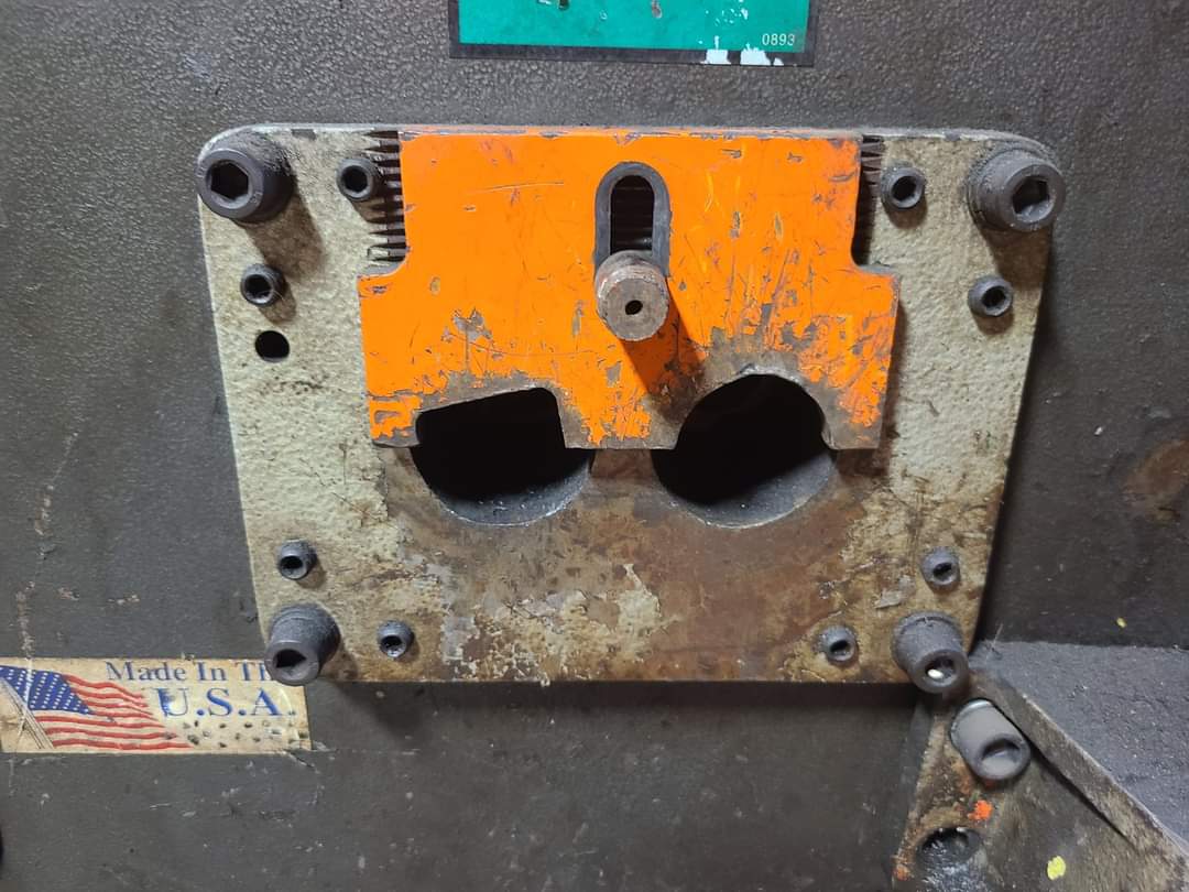 85 Ton Scotchman Fi-85/140 Ironworker,1990s- Single Phase, Tooling Included - Image 6