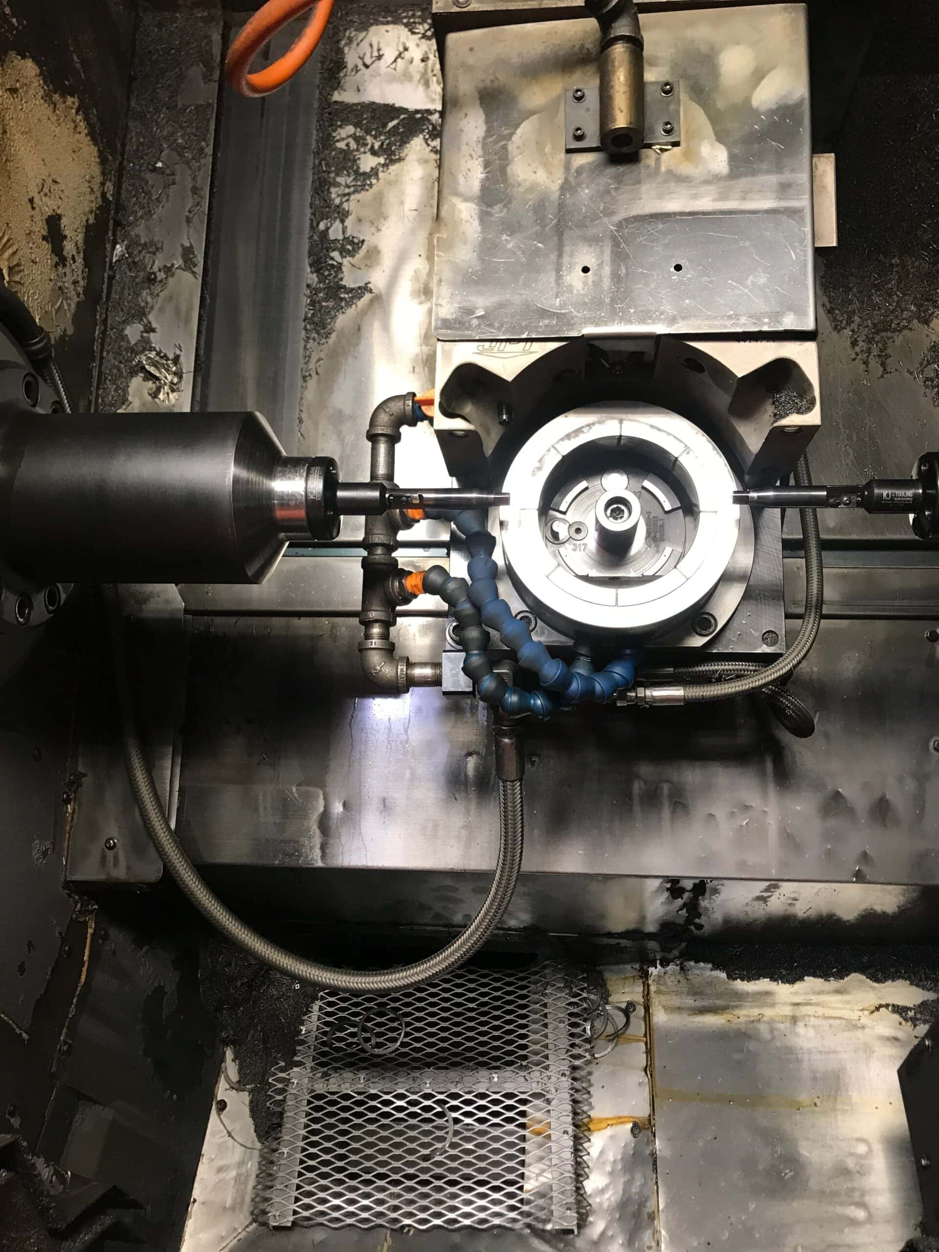 Okuma Captain-L370-W CNC Lathe, 2005 - OSP-E100L Control (Custom Built) - Image 5