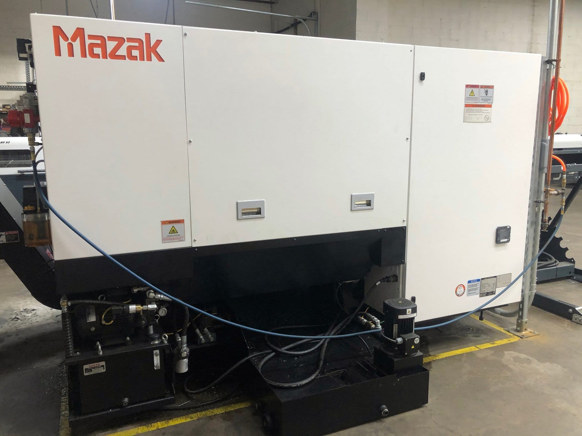 Mazak QTU-200MY CNC Lathe, 2017 - LNS Bar Feeder, Parts Catcher - Image 13
