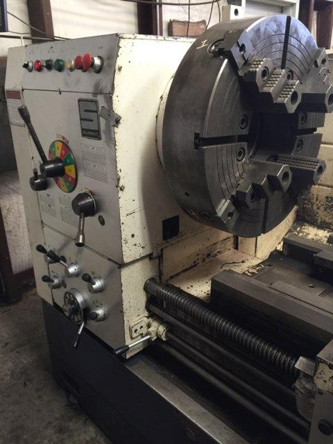 Summit Model 30-9 Hollow Spindle Lathe, 9" Hole, 120" Centers, 25" Chucks - Image 3