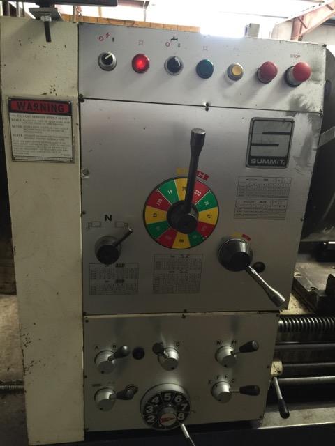 Summit Model 30-9 Hollow Spindle Lathe, 9" Hole, 120" Centers, 25" Chucks - Image 7