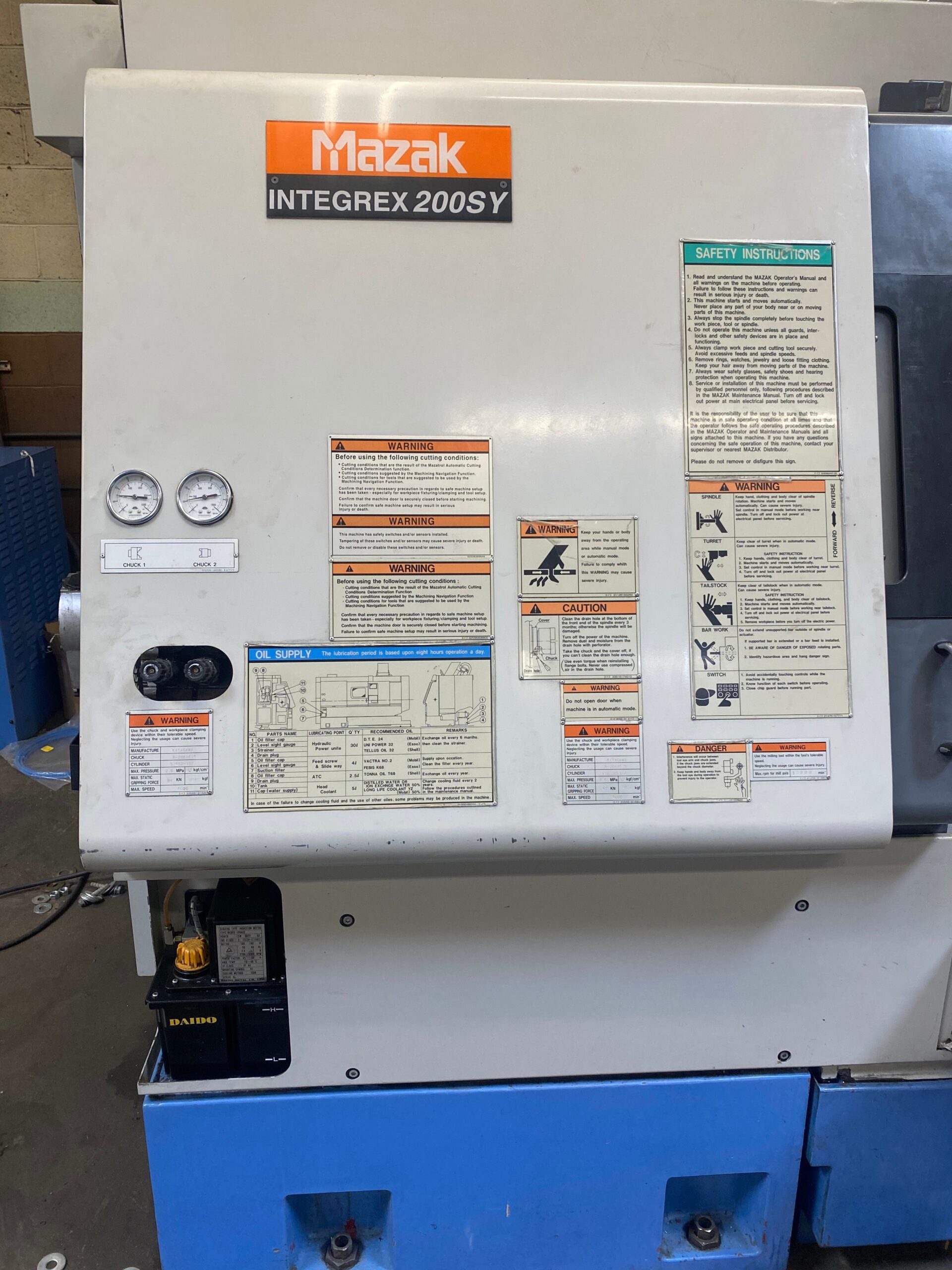 Mazak Integrex 200-SY, 1999 - Mazatrol Fusion 640MT - Image 8