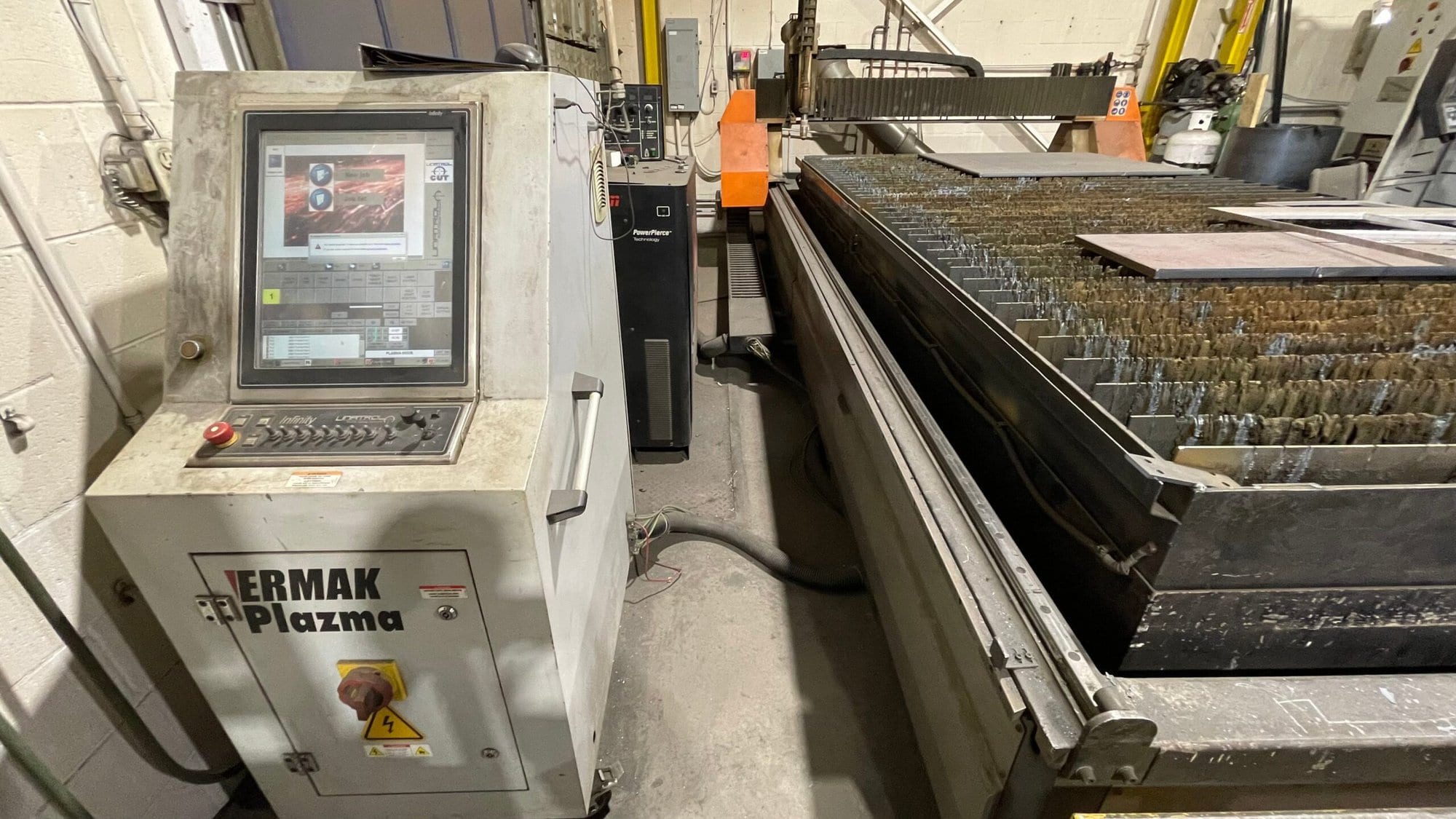 6' x 12' Ermak EPL 260 CNC Plasma, 2012- Equipped with Hypertherm High Definition HPR 260 - Image 2