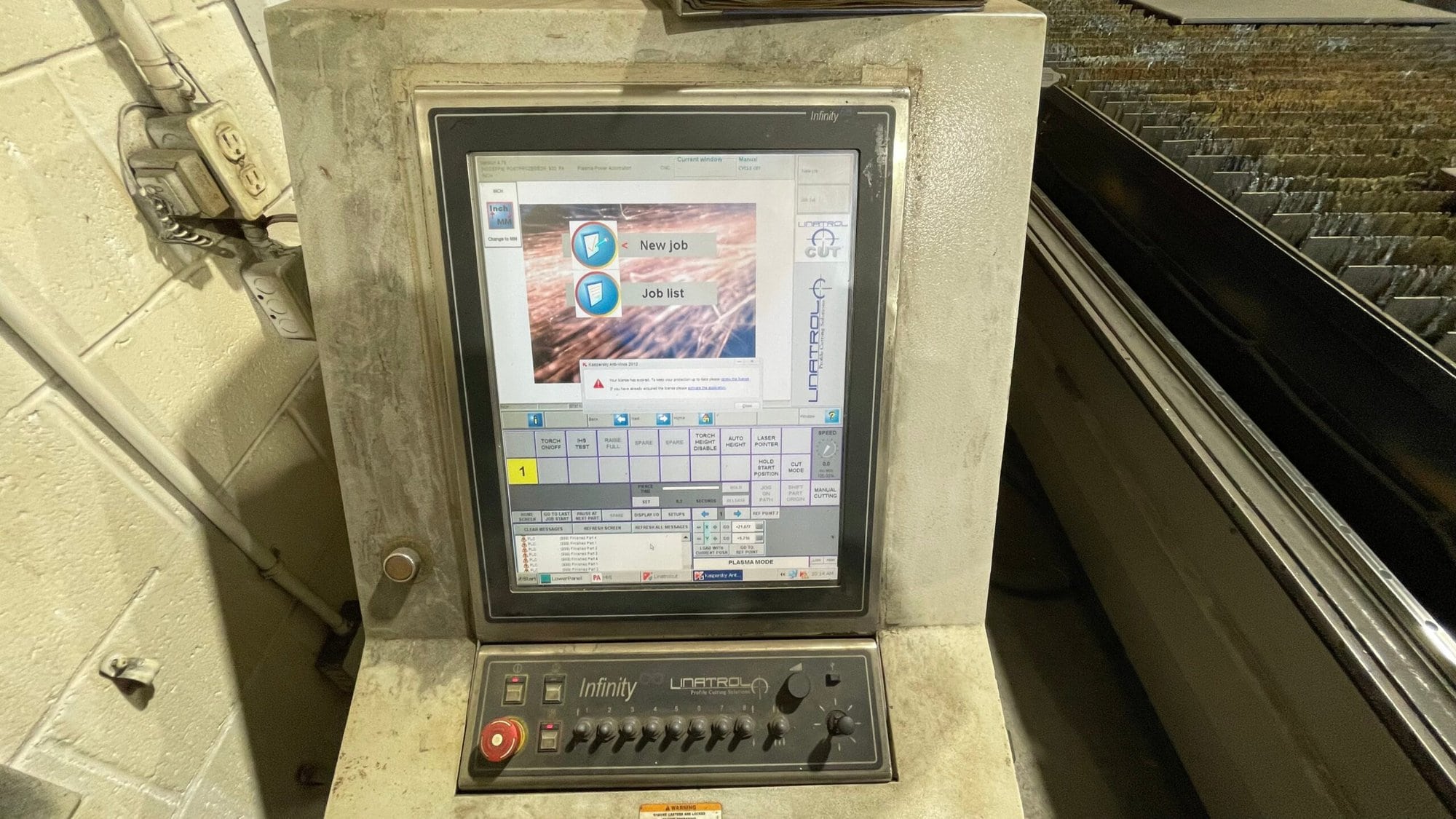 6' x 12' Ermak EPL 260 CNC Plasma, 2012- Equipped with Hypertherm High Definition HPR 260 - Image 9