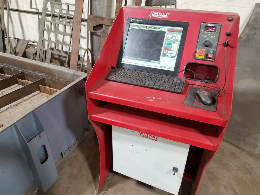 8' ’x 20’ Victory XT1020 High Definition CNC Plasma- Refurbed in 2018, Water Table - Image 3