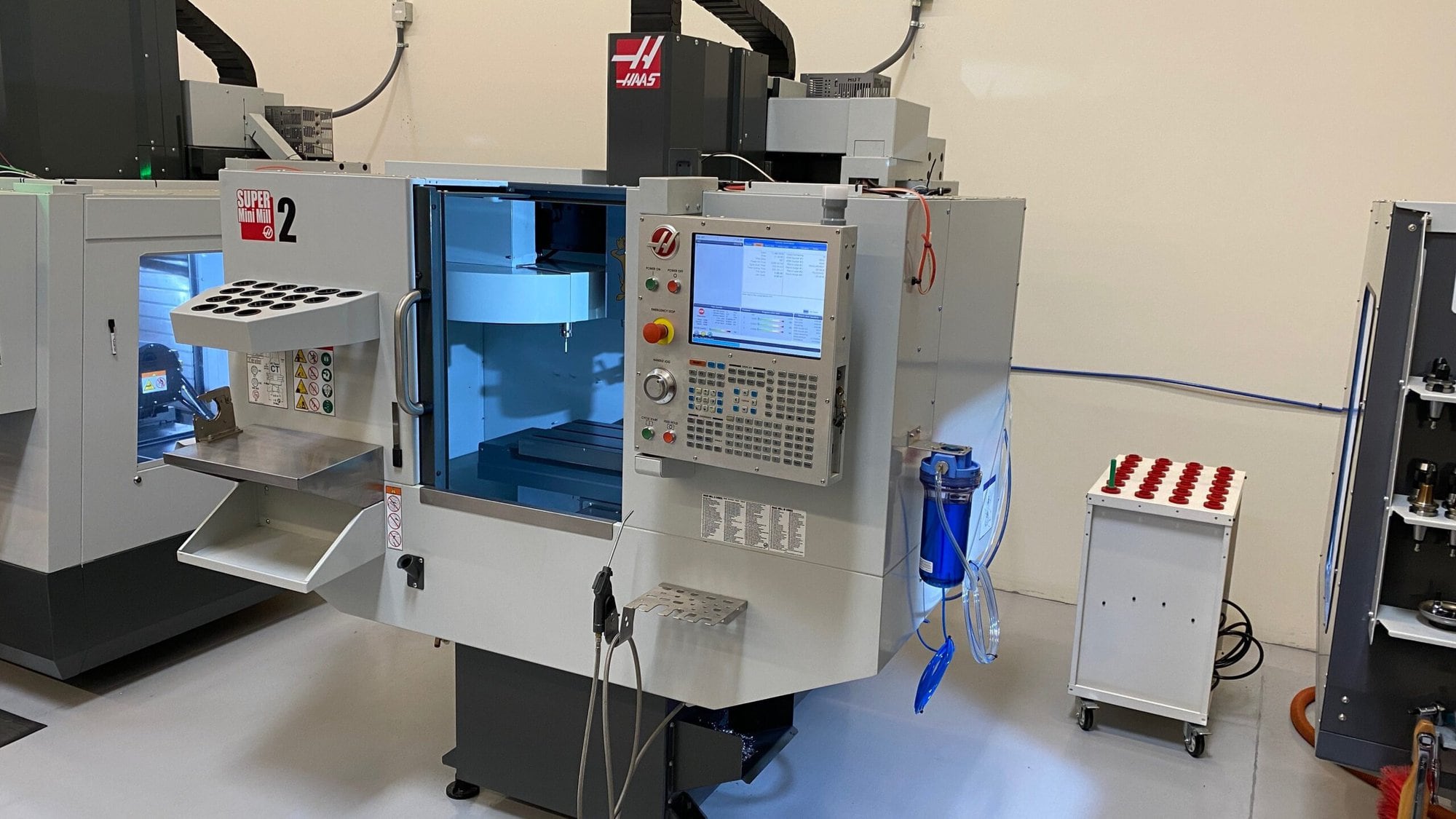 Haas Super Mini Mill 2 VMC, 2018 - 4th Prewire Probe - Image 2